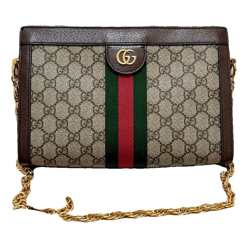 Ophidia Chain leather handbag