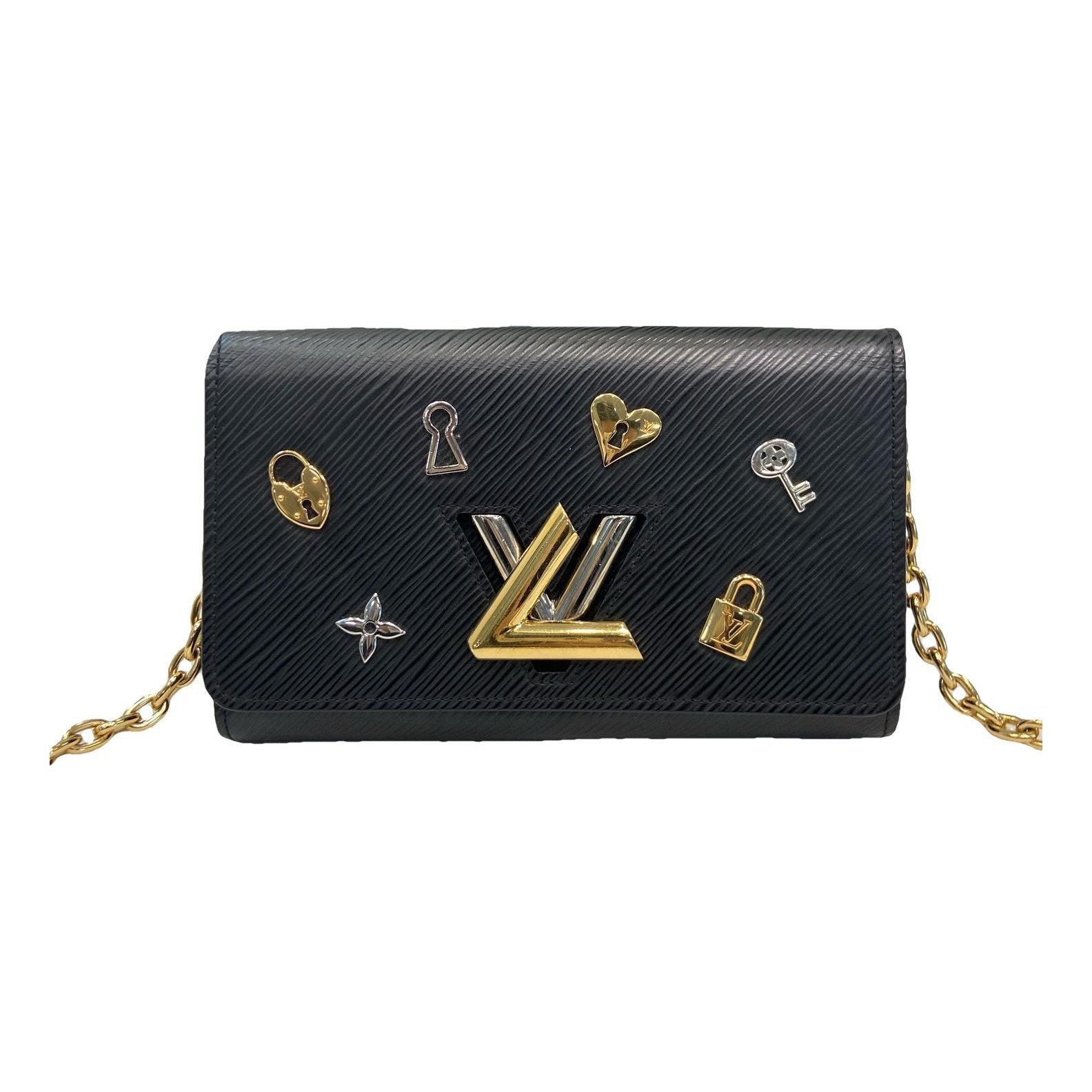 Twist Long Chain Wallet leather handbag