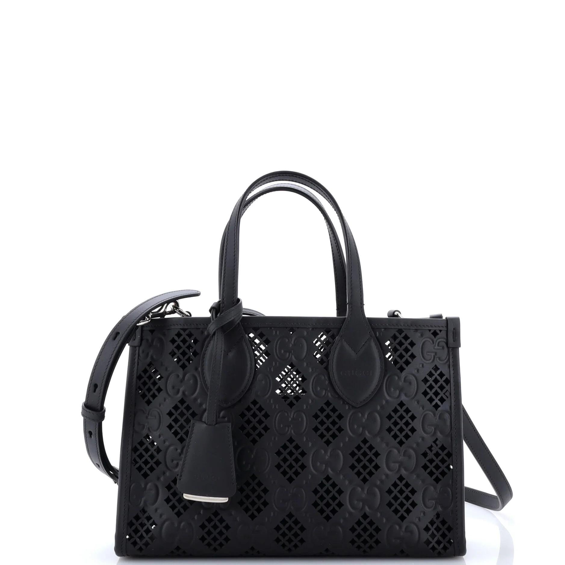 Leather tote