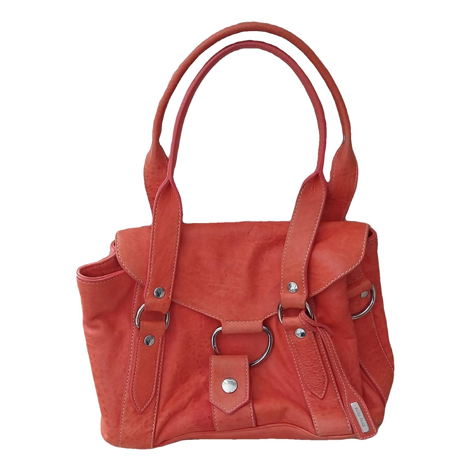 Leather handbag