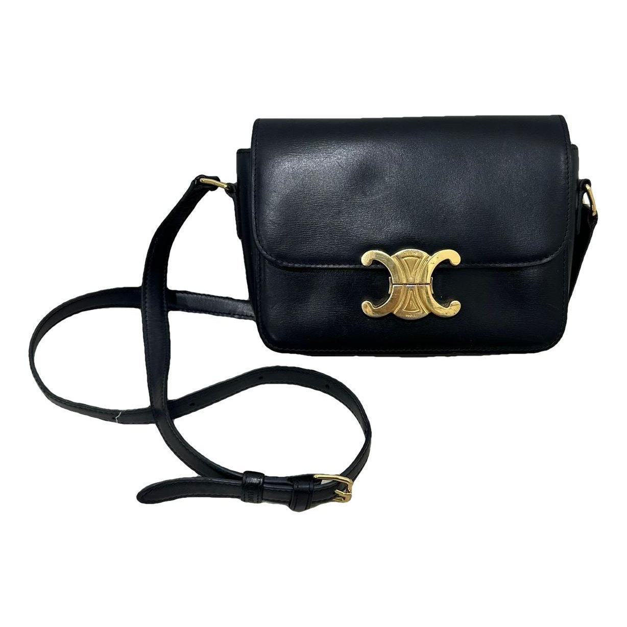 Triomphe leather handbag