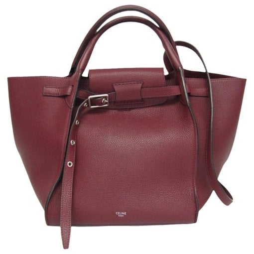 Big Bag leather handbag