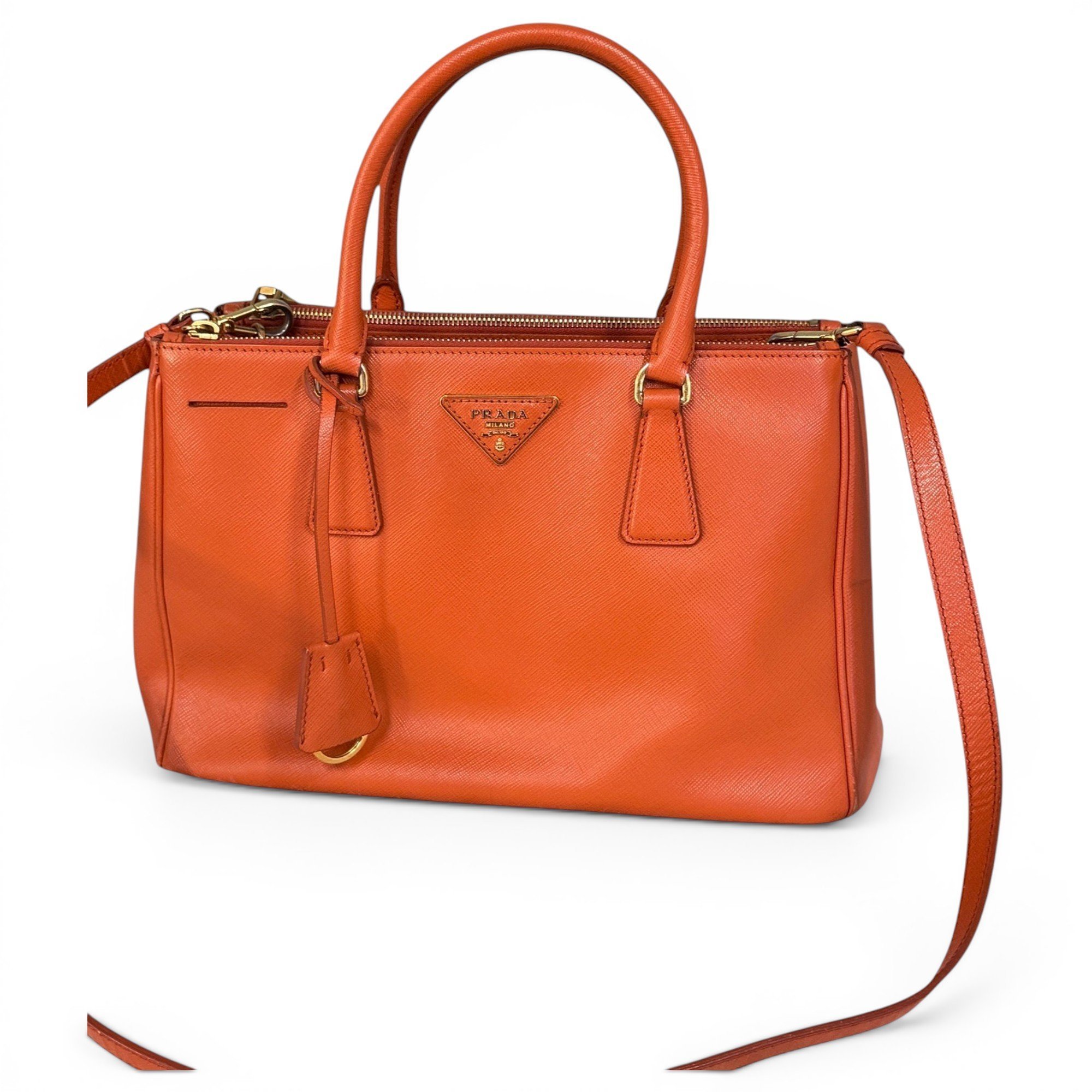 Leather handbag