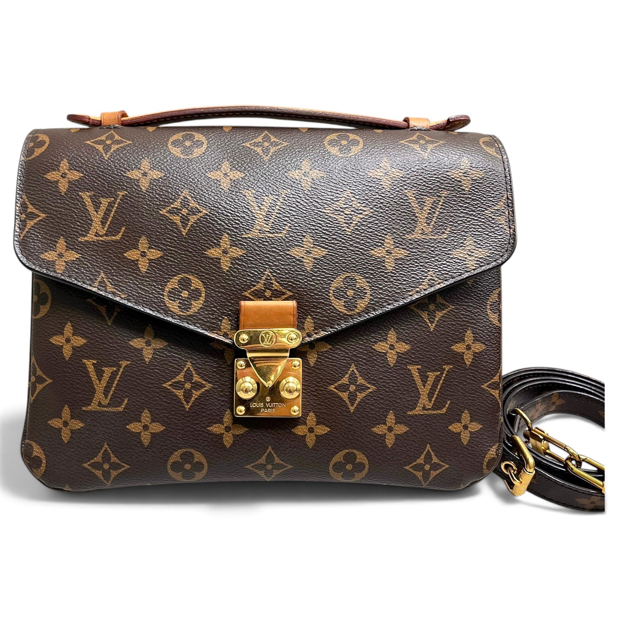 Metis leather handbag