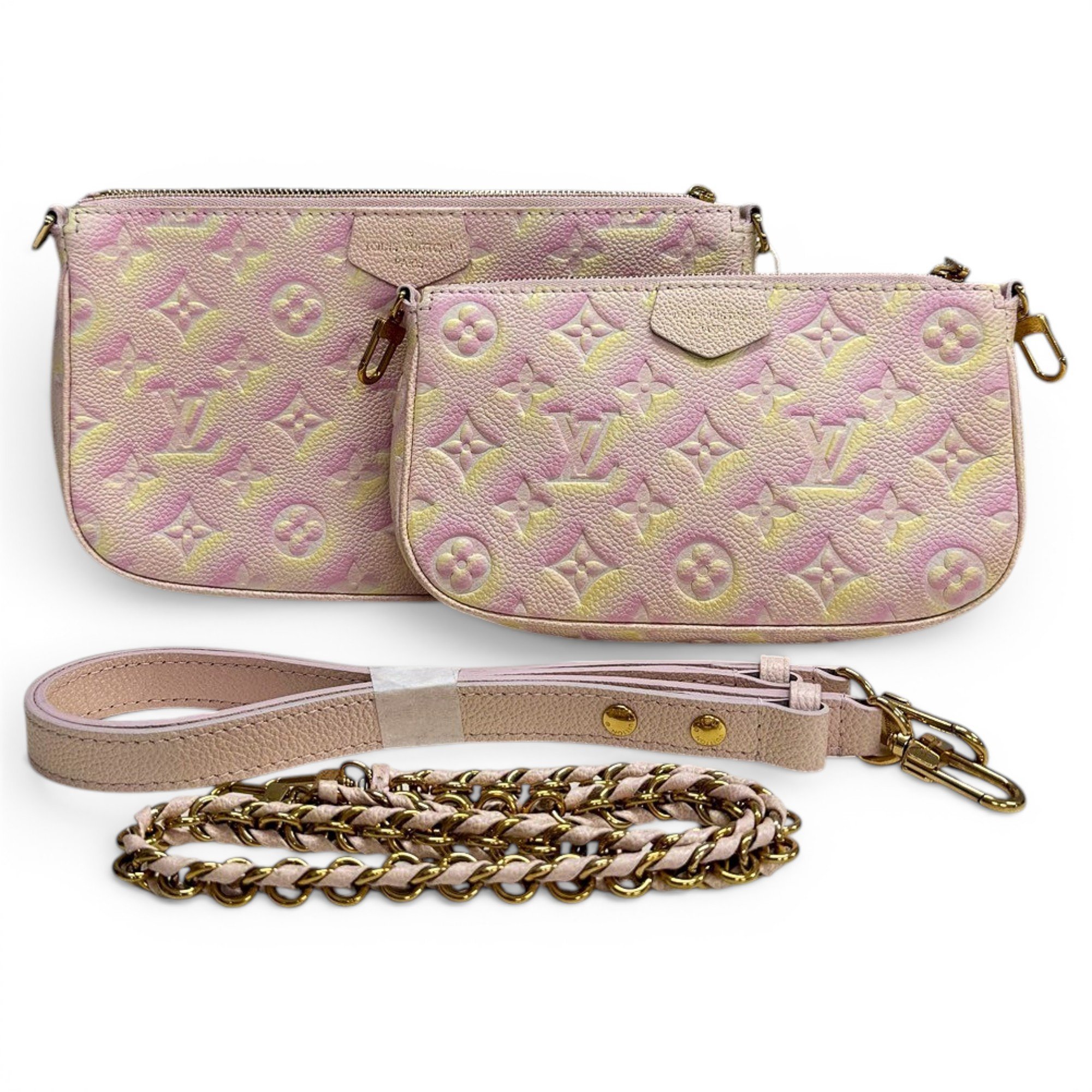 Multi Pochette Accessoires leather handbag