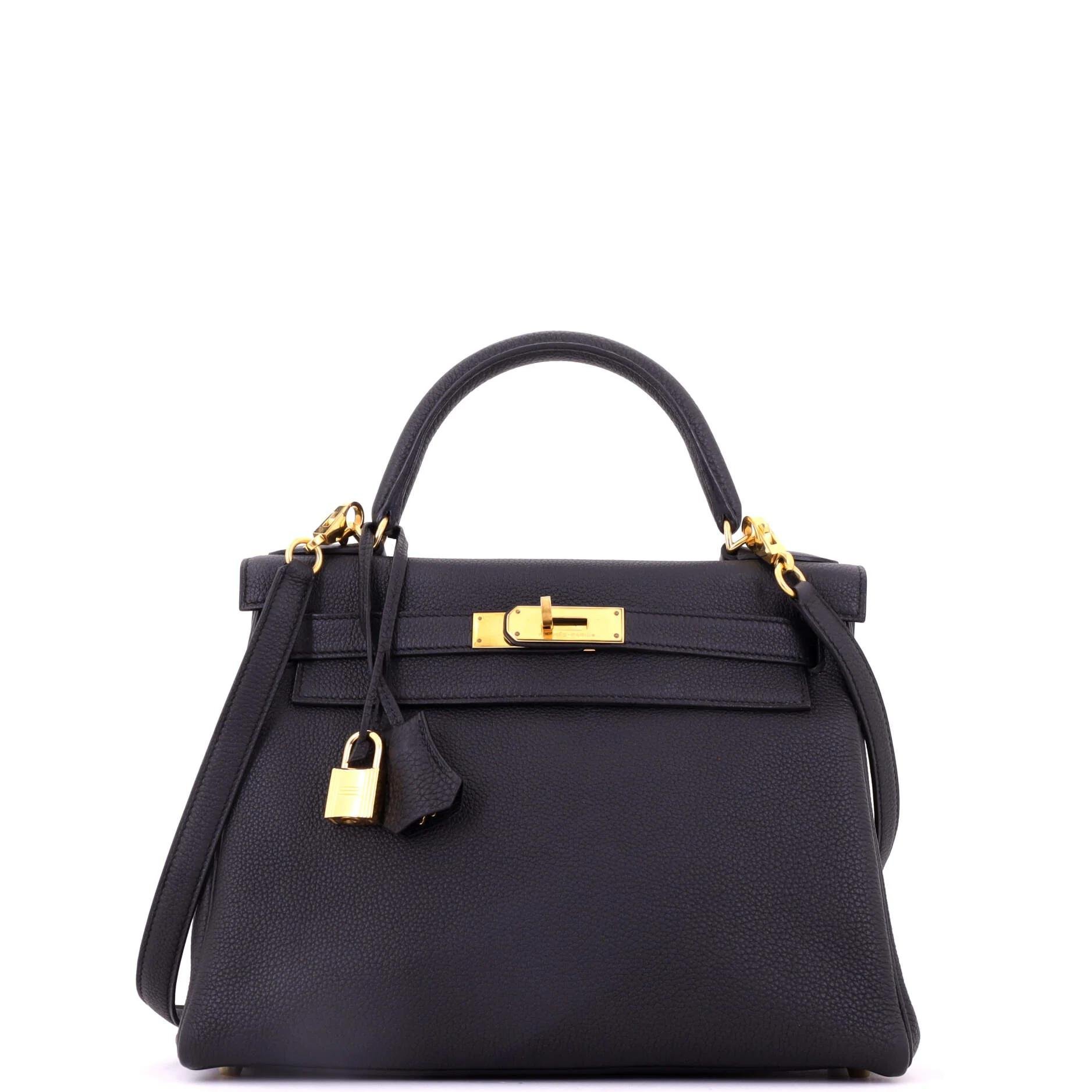 Kelly 28 leather crossbody bag