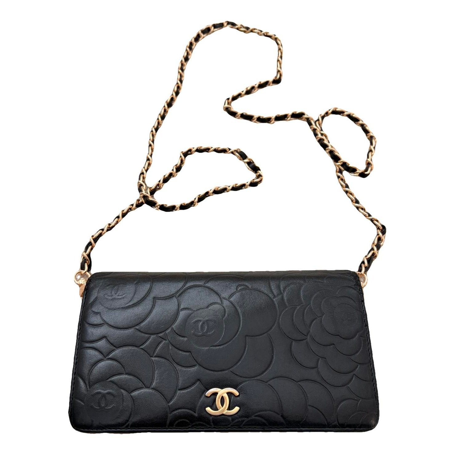 Wallet On Chain Timeless/Classique leather crossbody bag