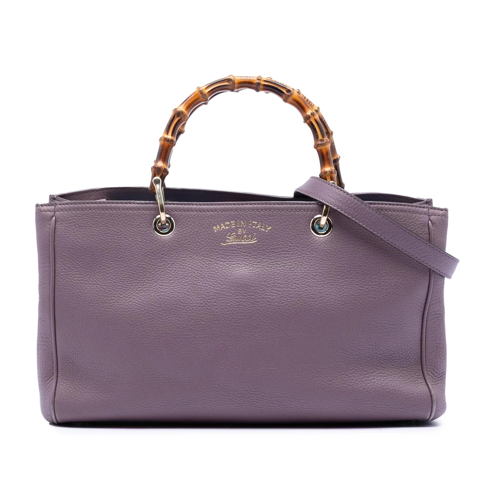 Bamboo Shopper pony-style calfskin handbag