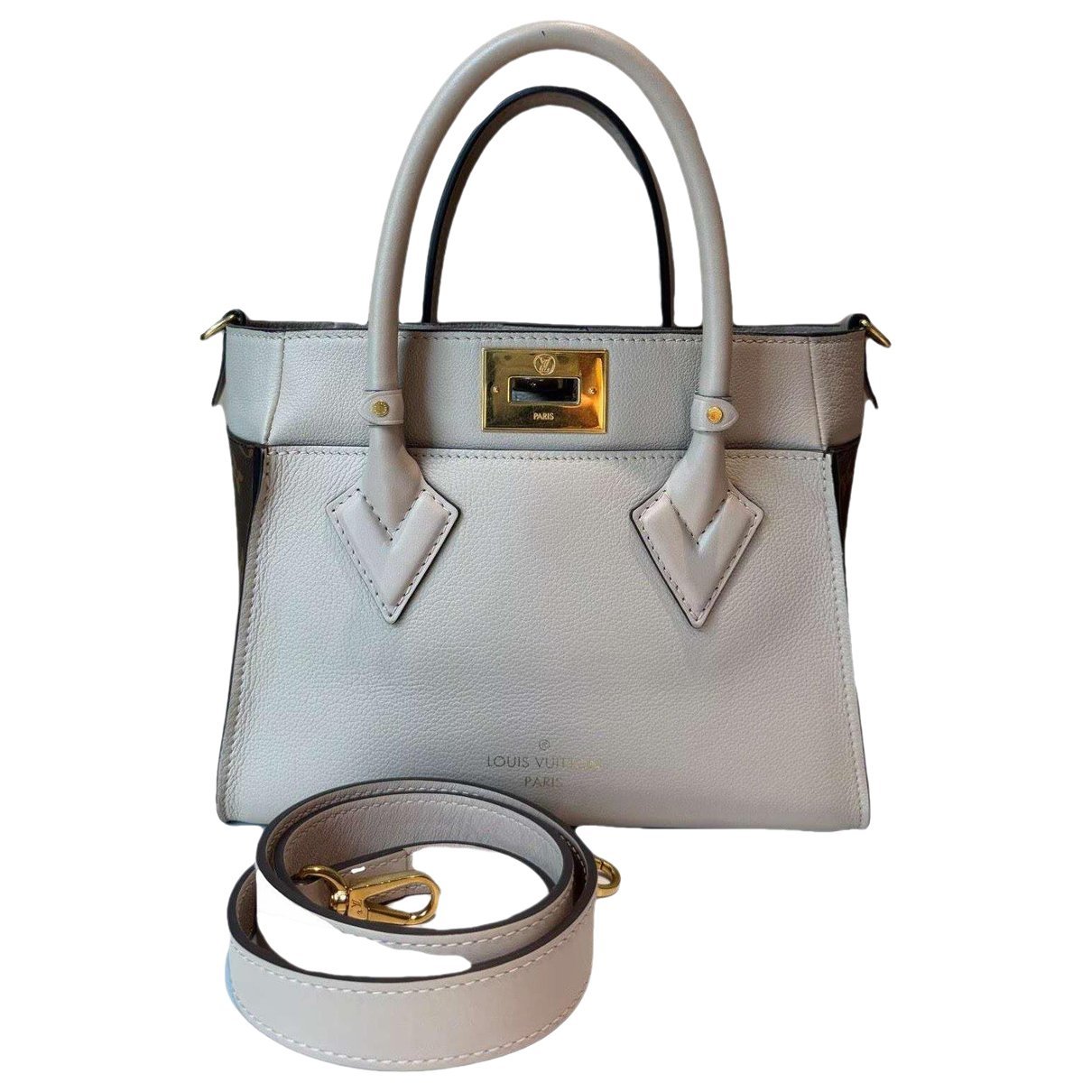 On My Side leather handbag