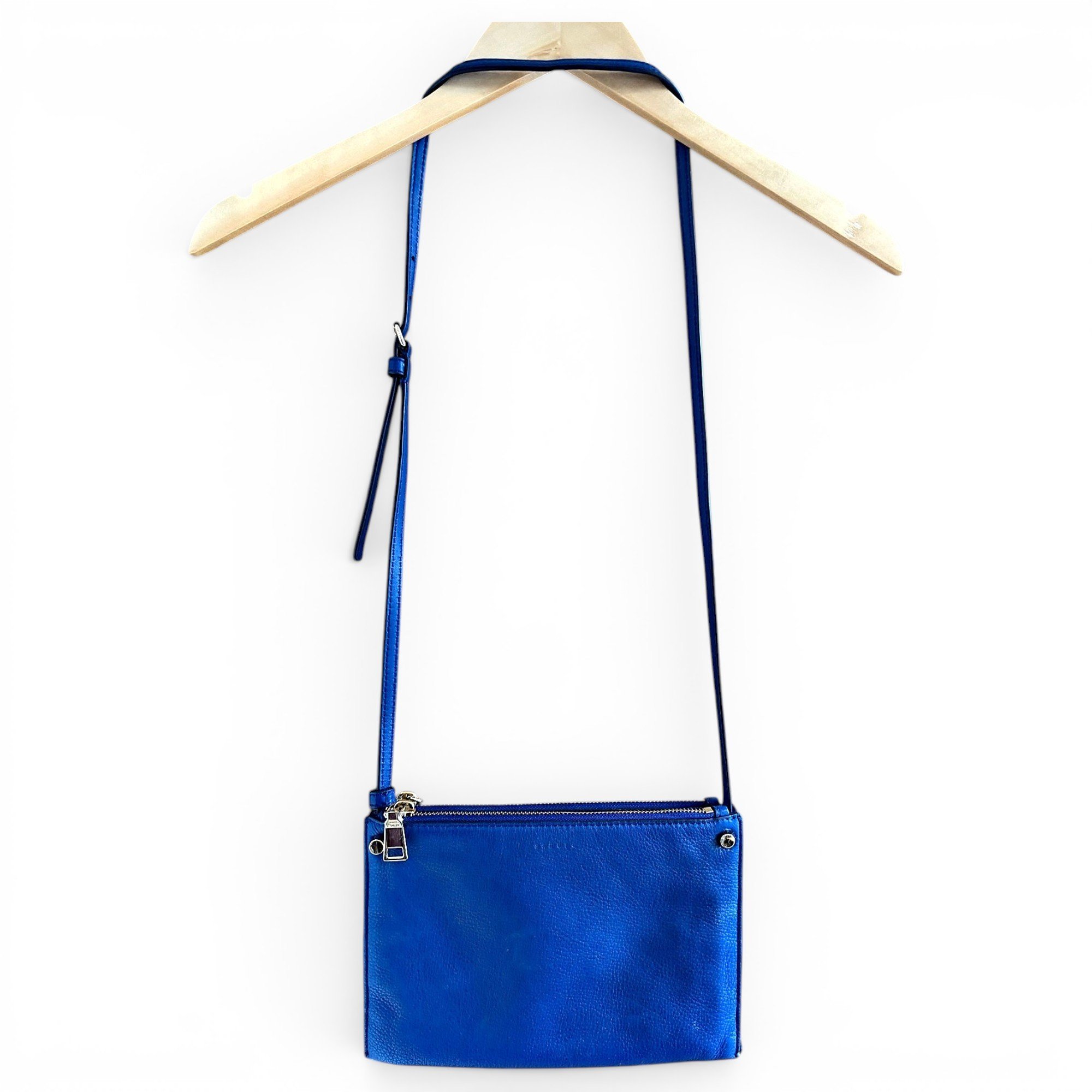 Sandro Leather crossbody bag