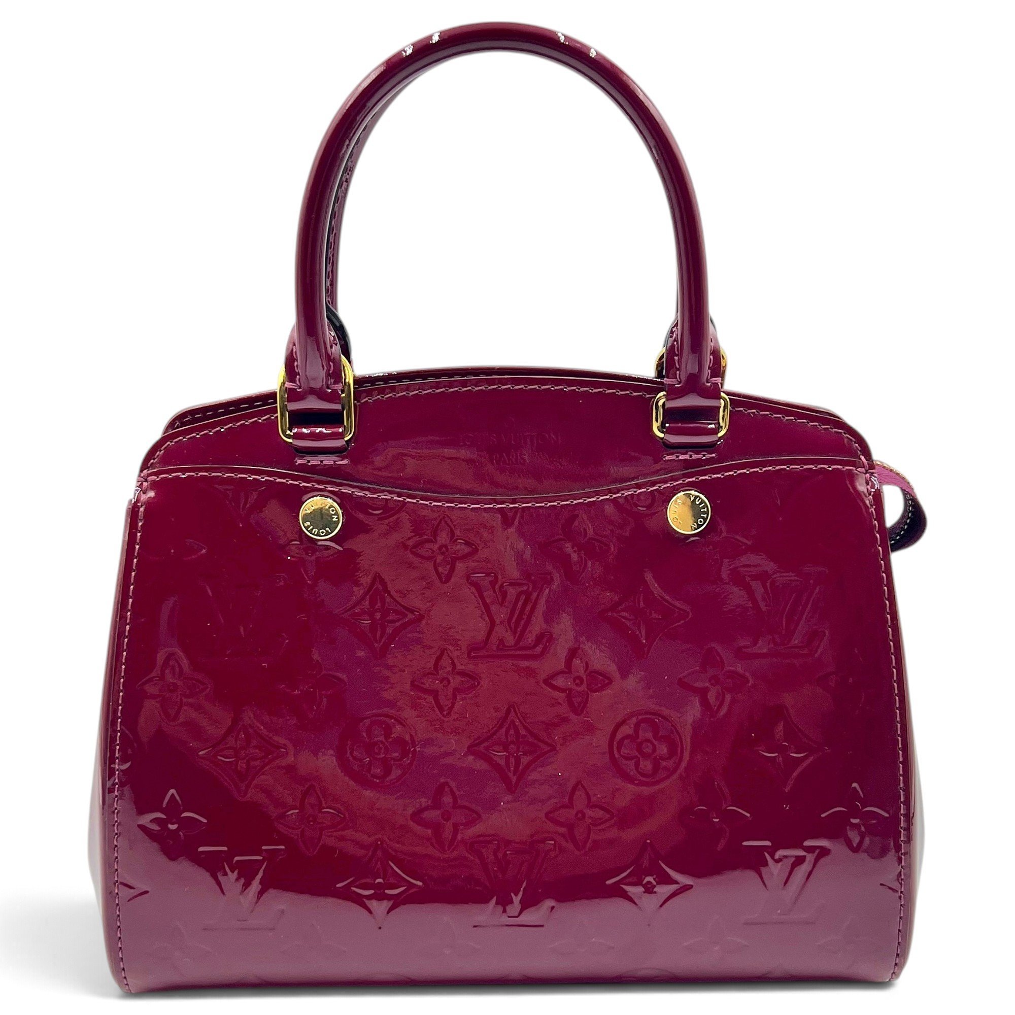 Bréa patent leather handbag