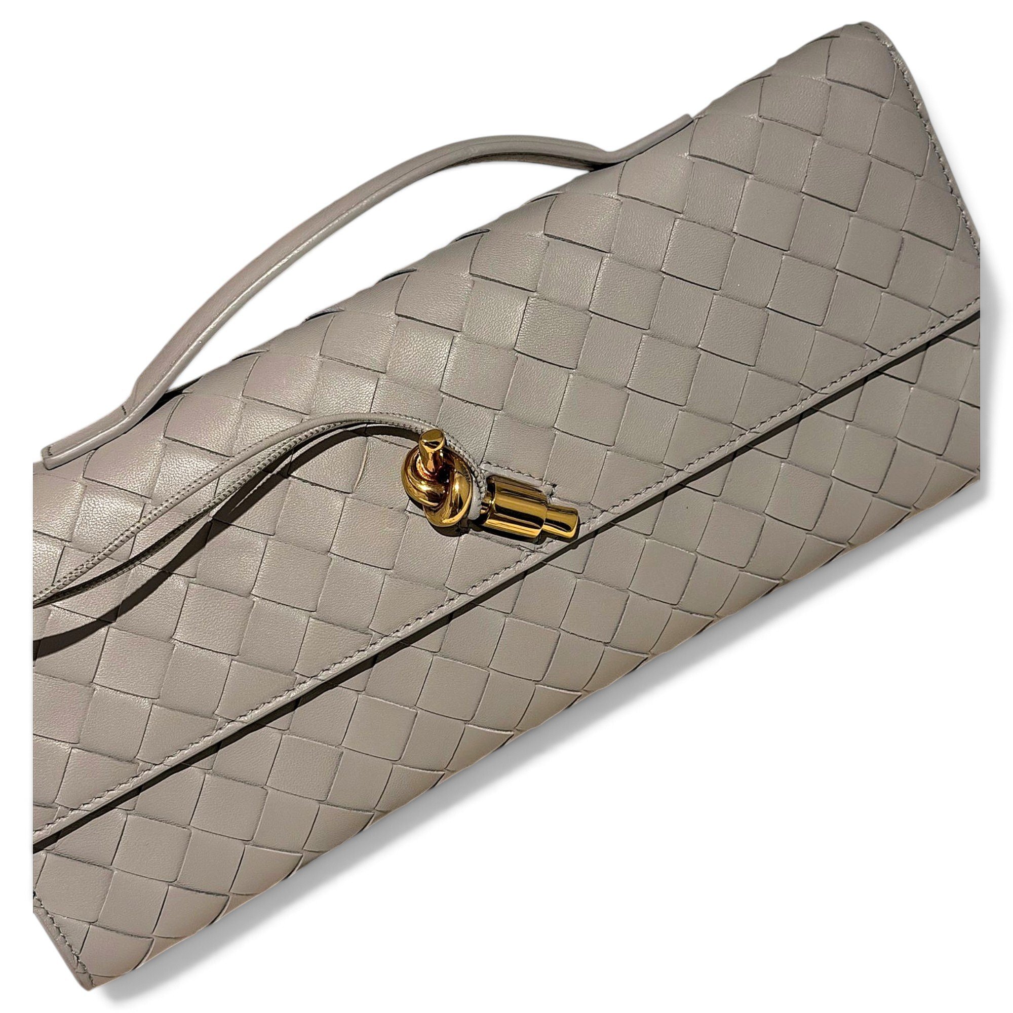 Andiamo leather clutch bag