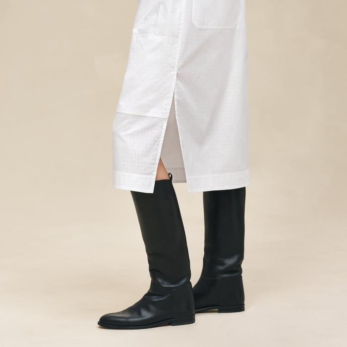 Blanc Pochon Skirt