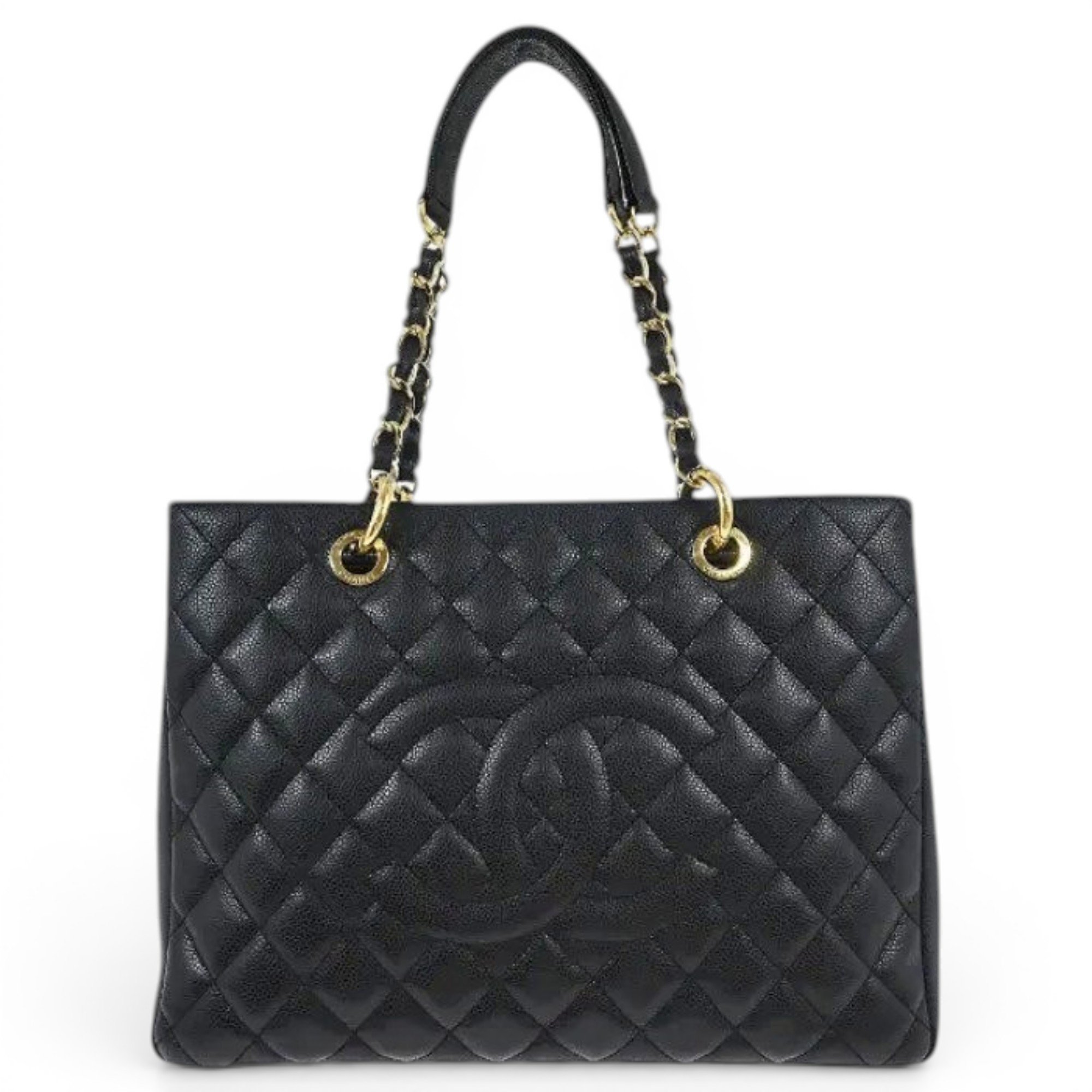 Grand shopping leather tote