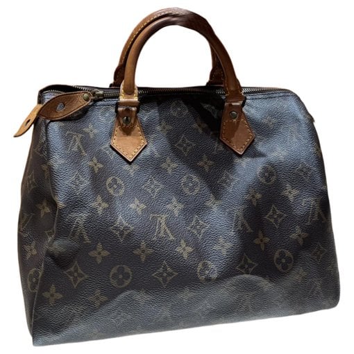 Speedy leather handbag
