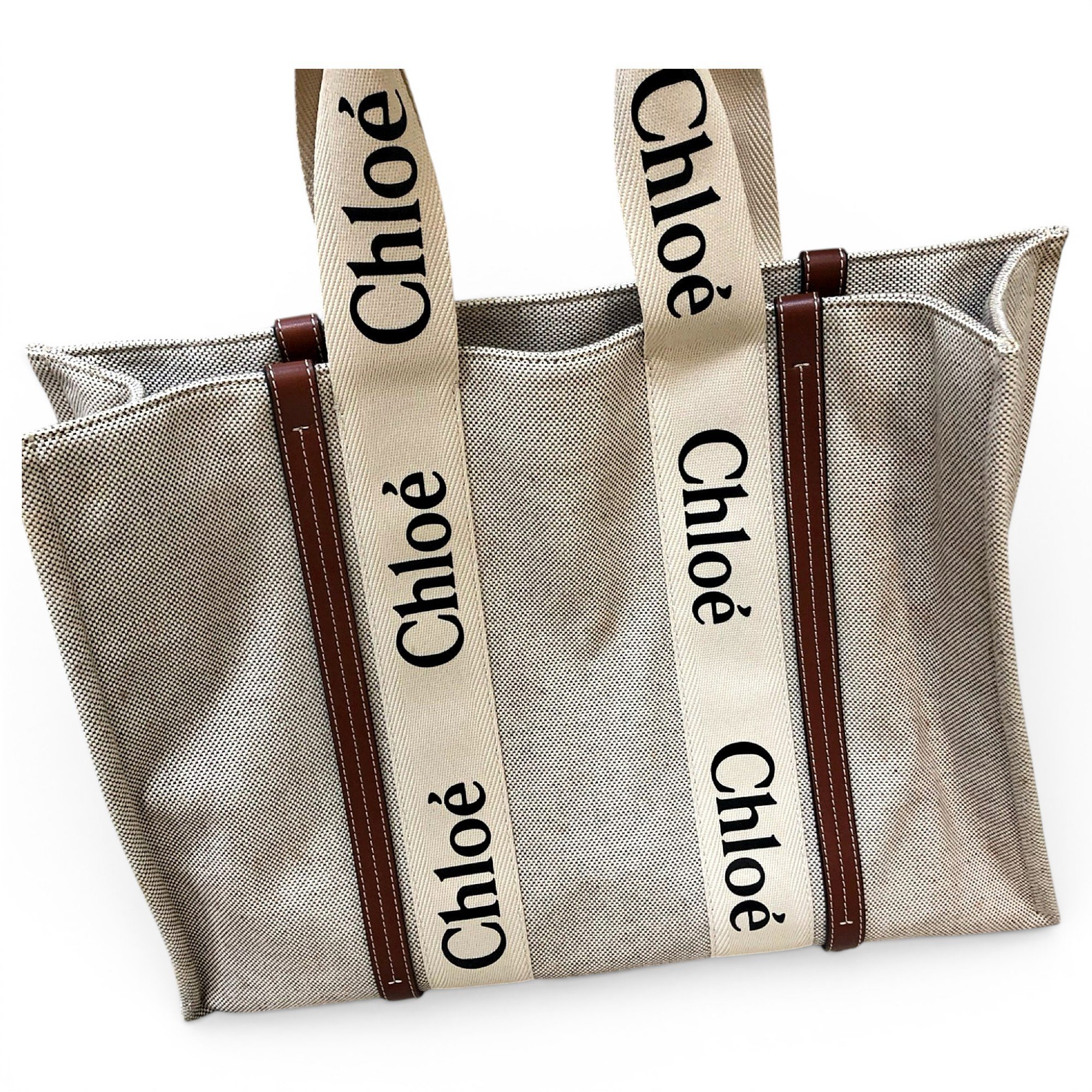 Woody cloth tote