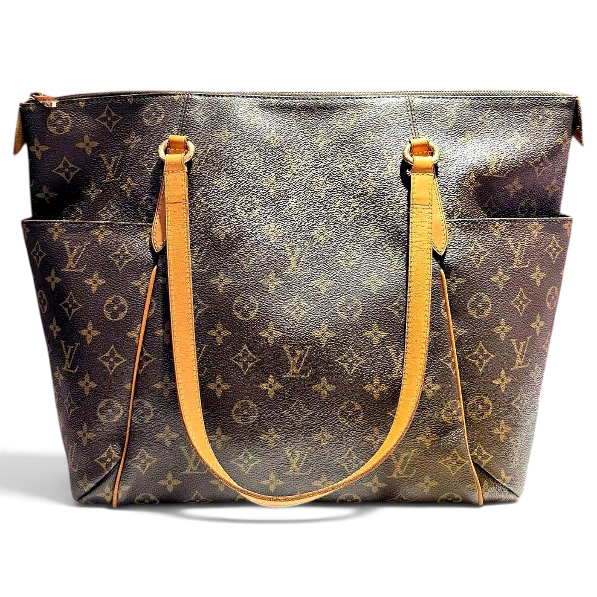 Totally leather handbag