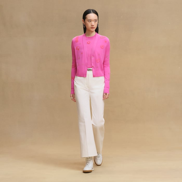 Rose Sakura "Candy Libris Bandana" Light Long-sleeve Cardigan