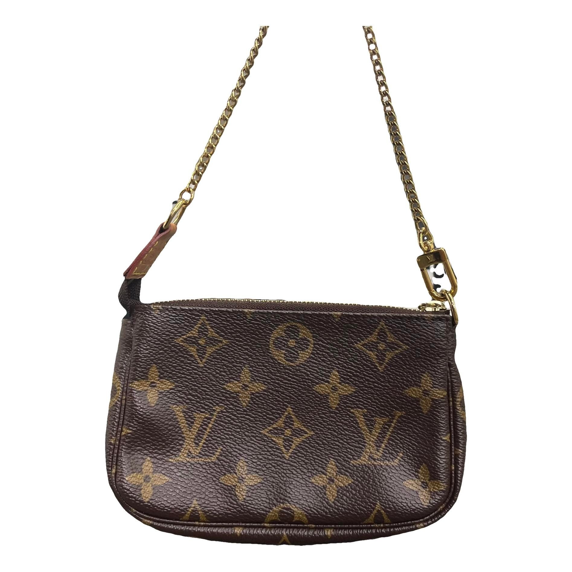 Louis Vuitton Pochette Accessoire cloth handbag