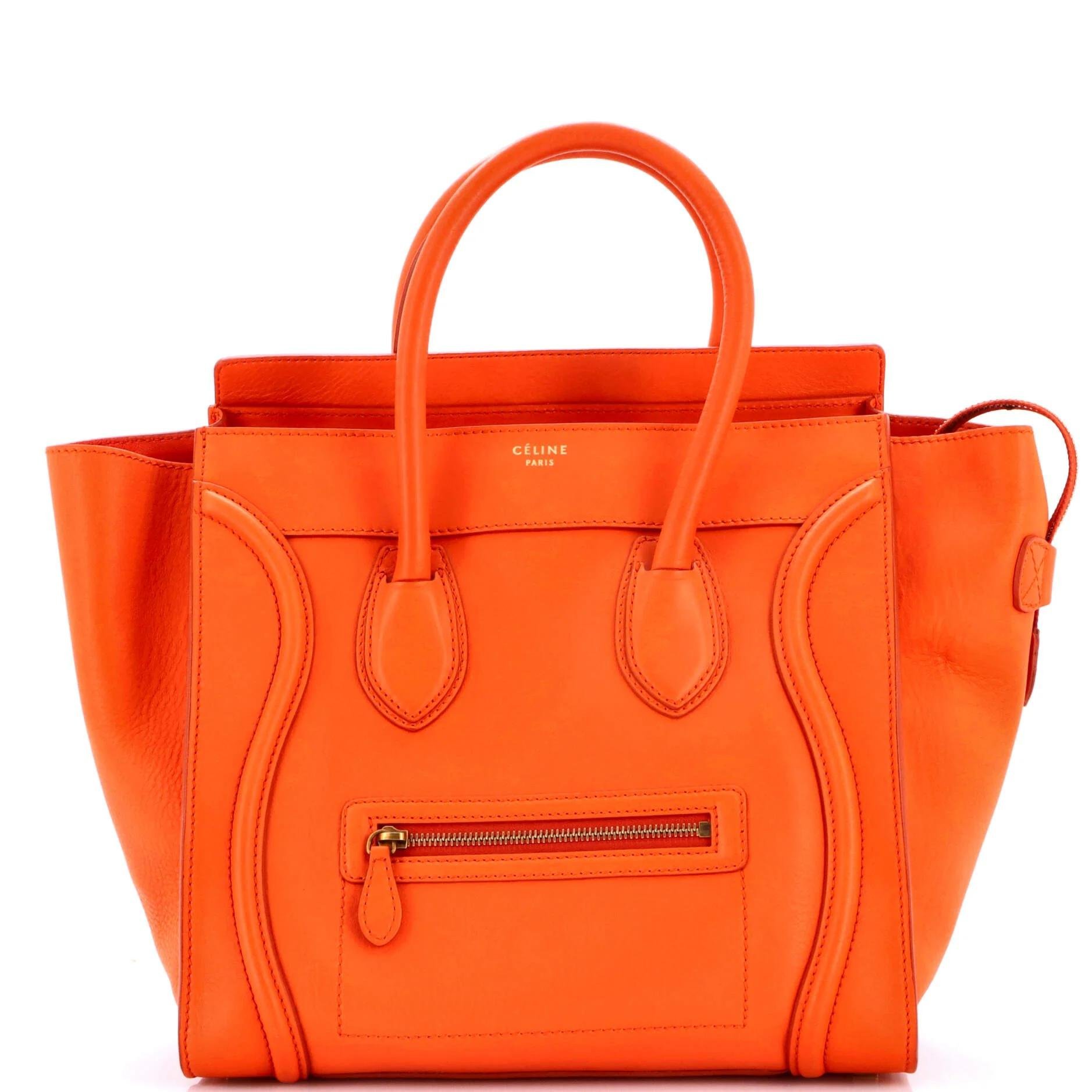 Leather tote