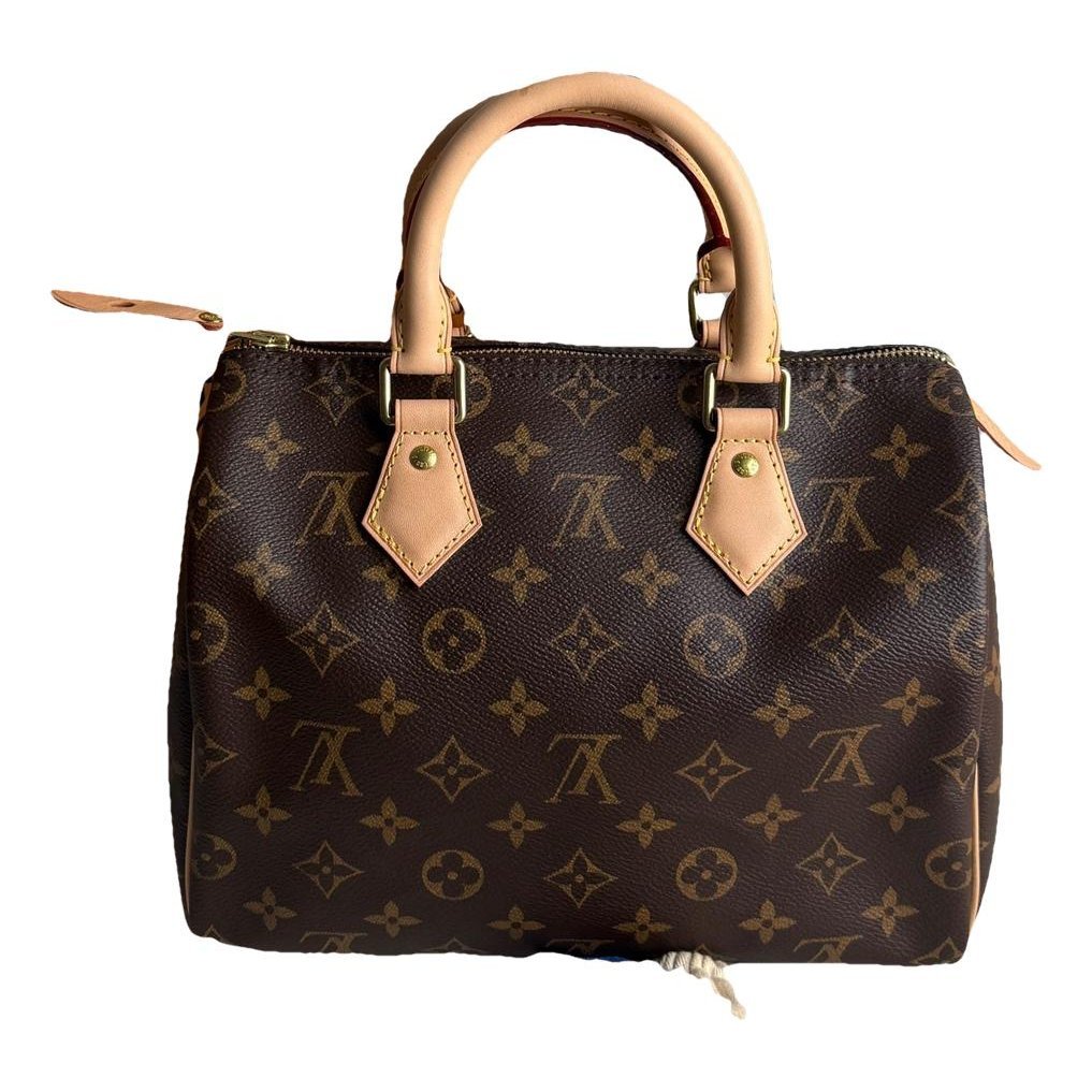 Speedy leather handbag