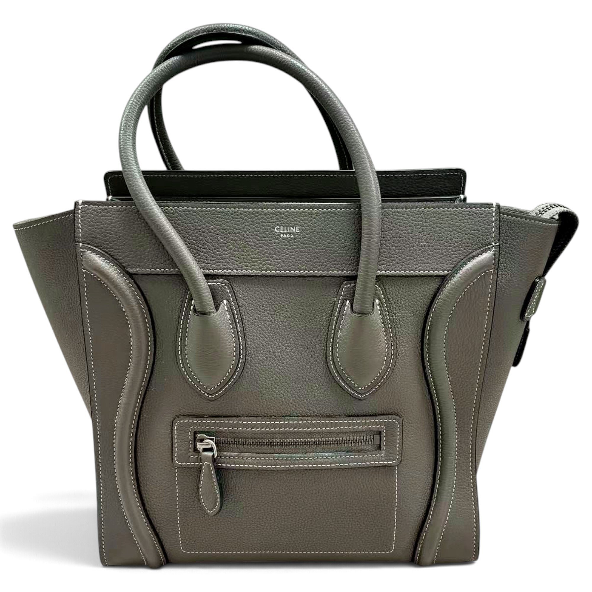 Luggage leather handbag