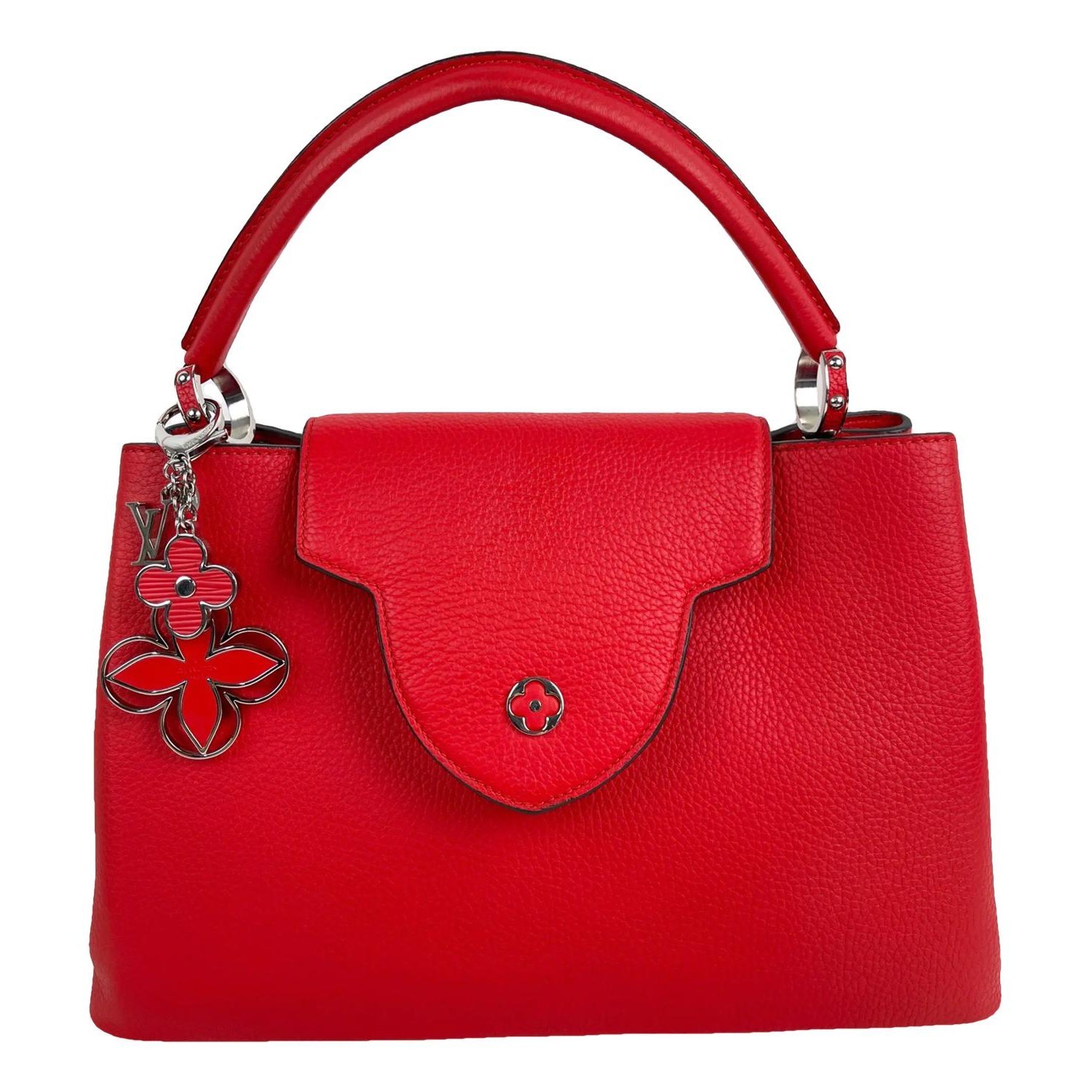 Capucines leather handbag