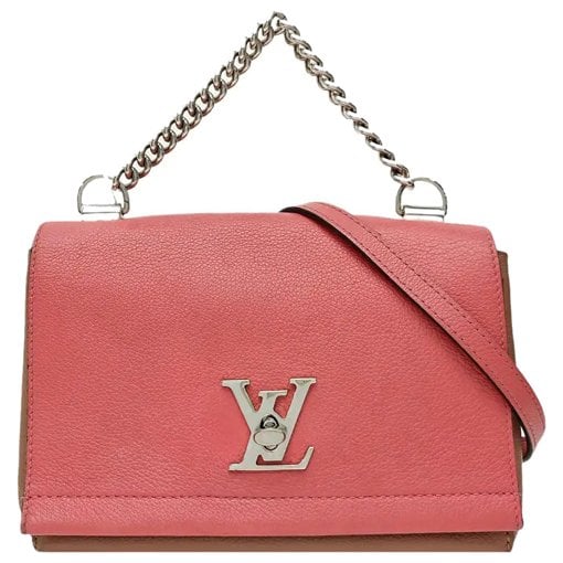 Lockme leather handbag