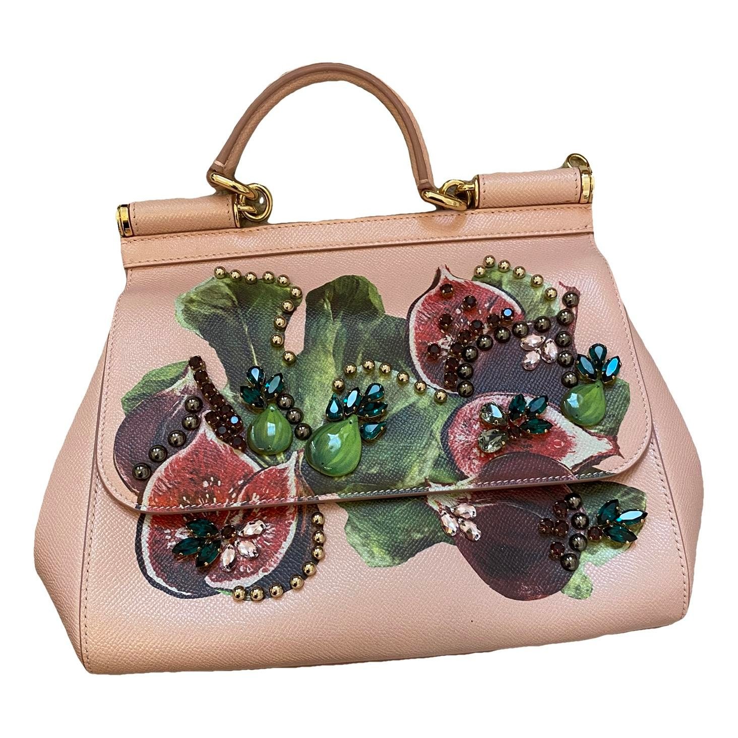 Dolce & Gabbana Sicily leather handbag