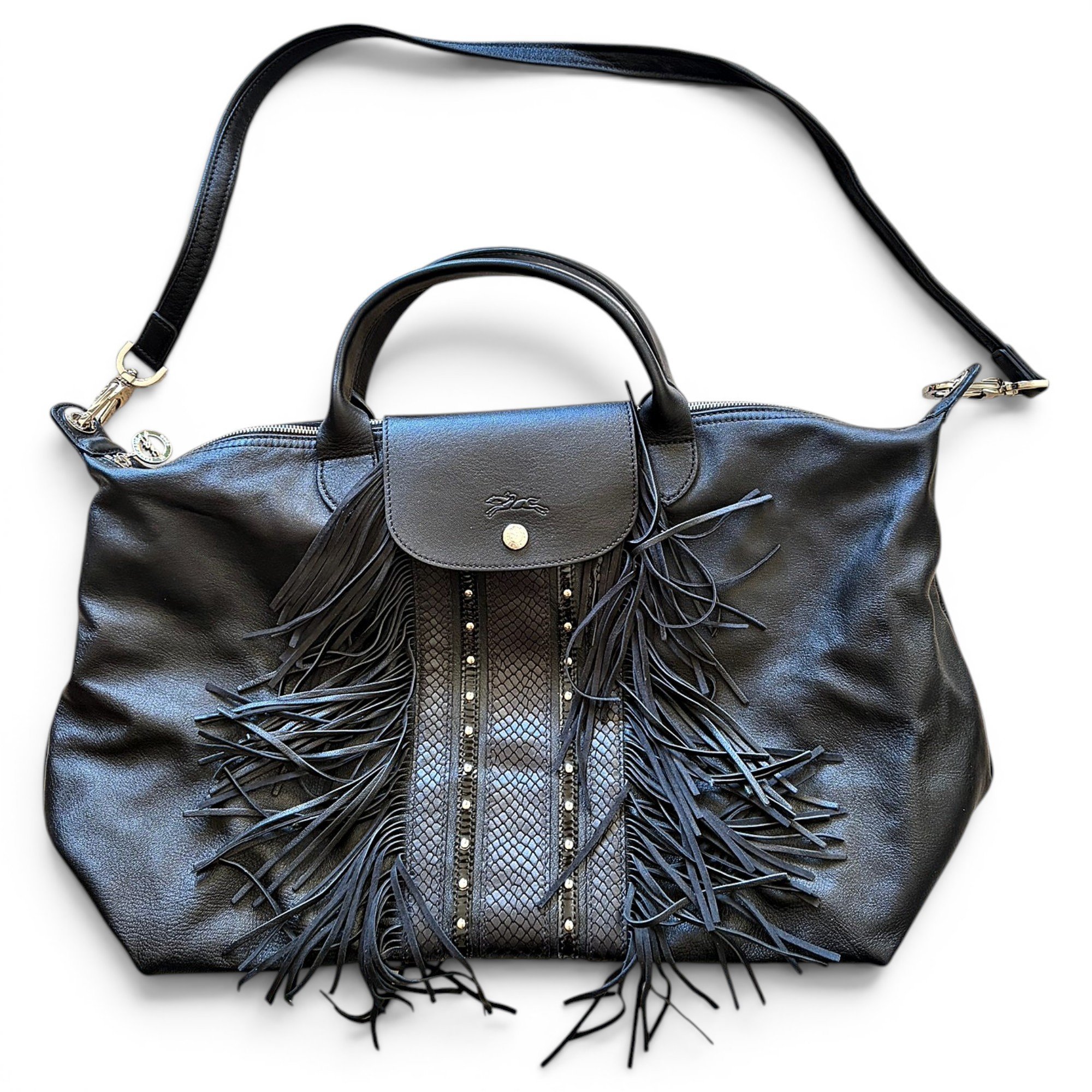 Pliage patent leather 24h bag