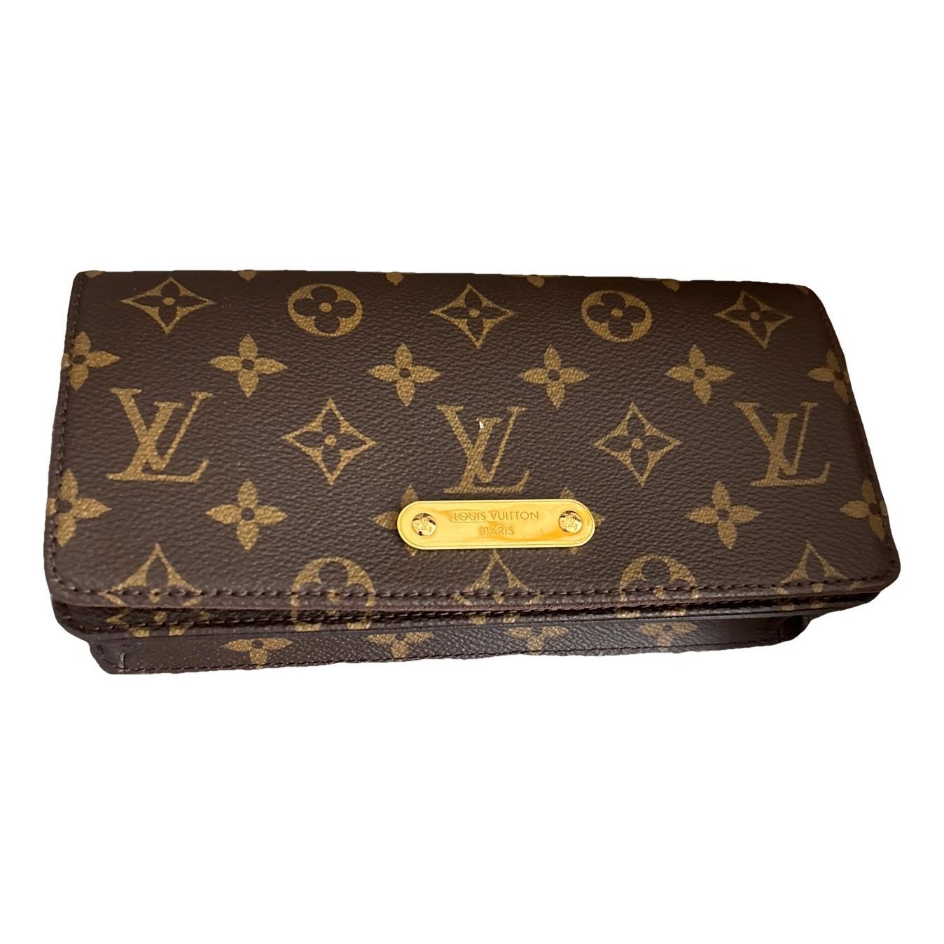 Vegan leather clutch bag