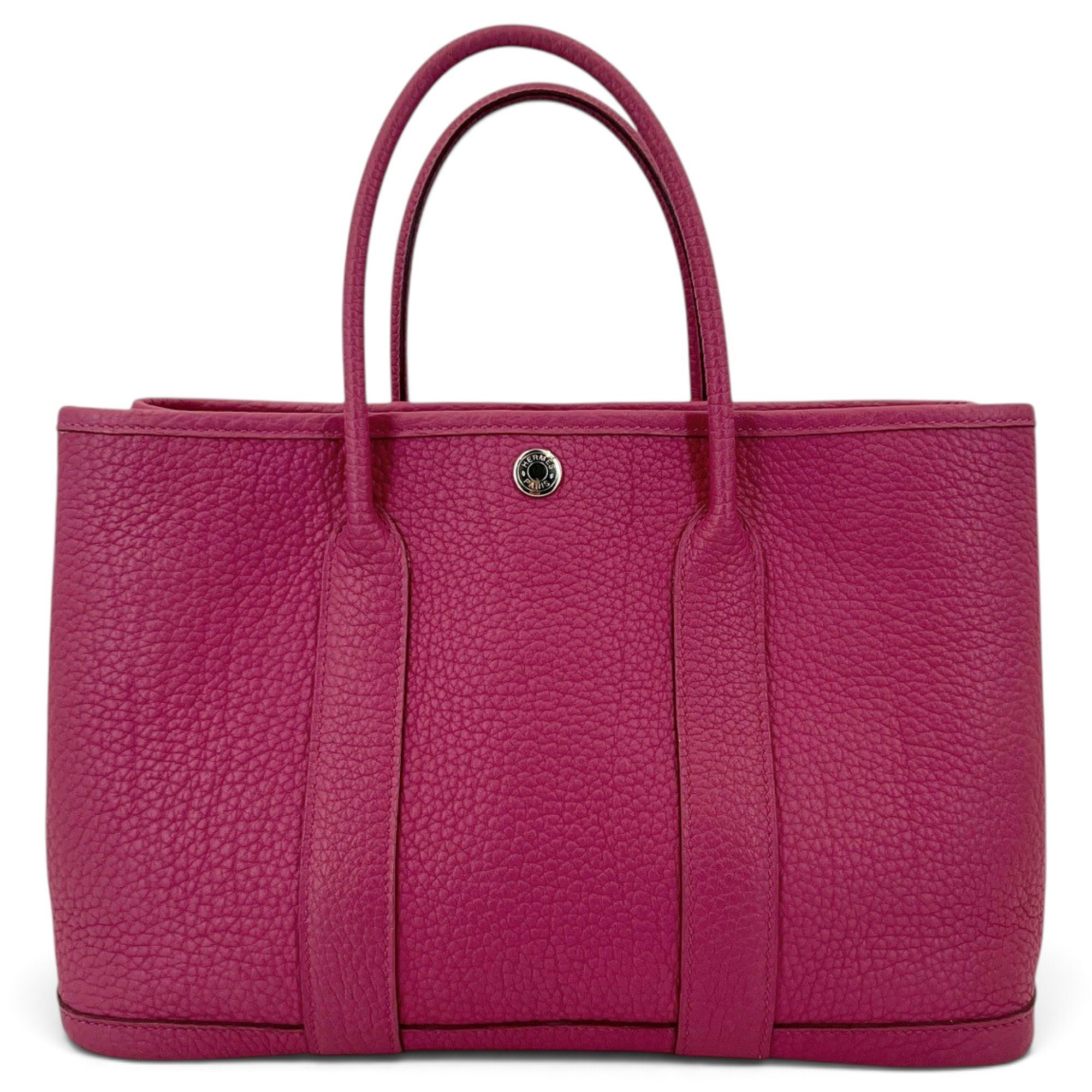 Garden Party leather handbag