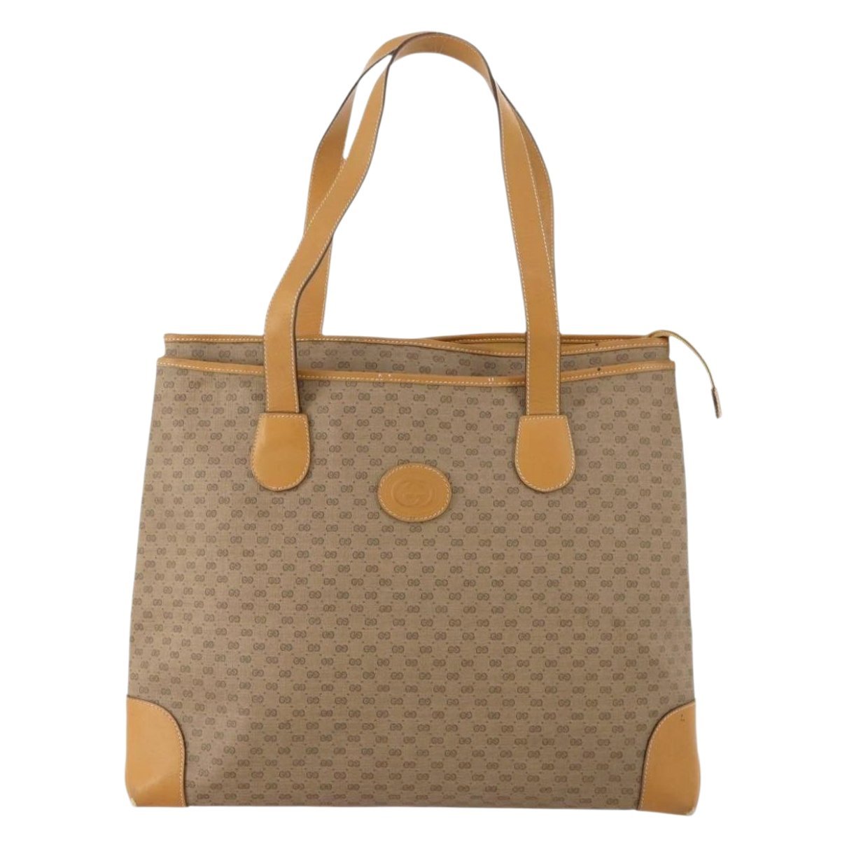 Leather tote