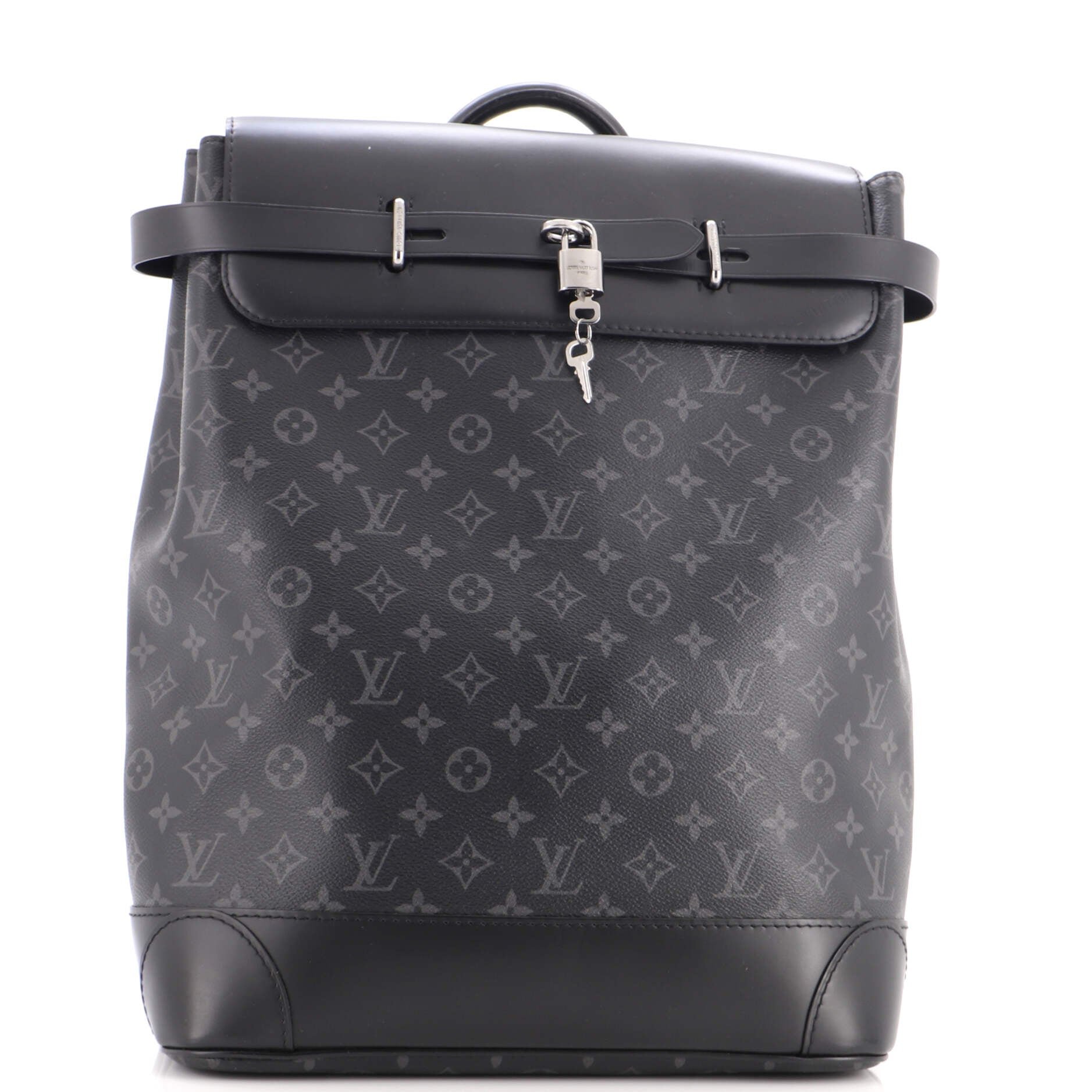 Steamer Backpack Monogram Eclipse Canvas