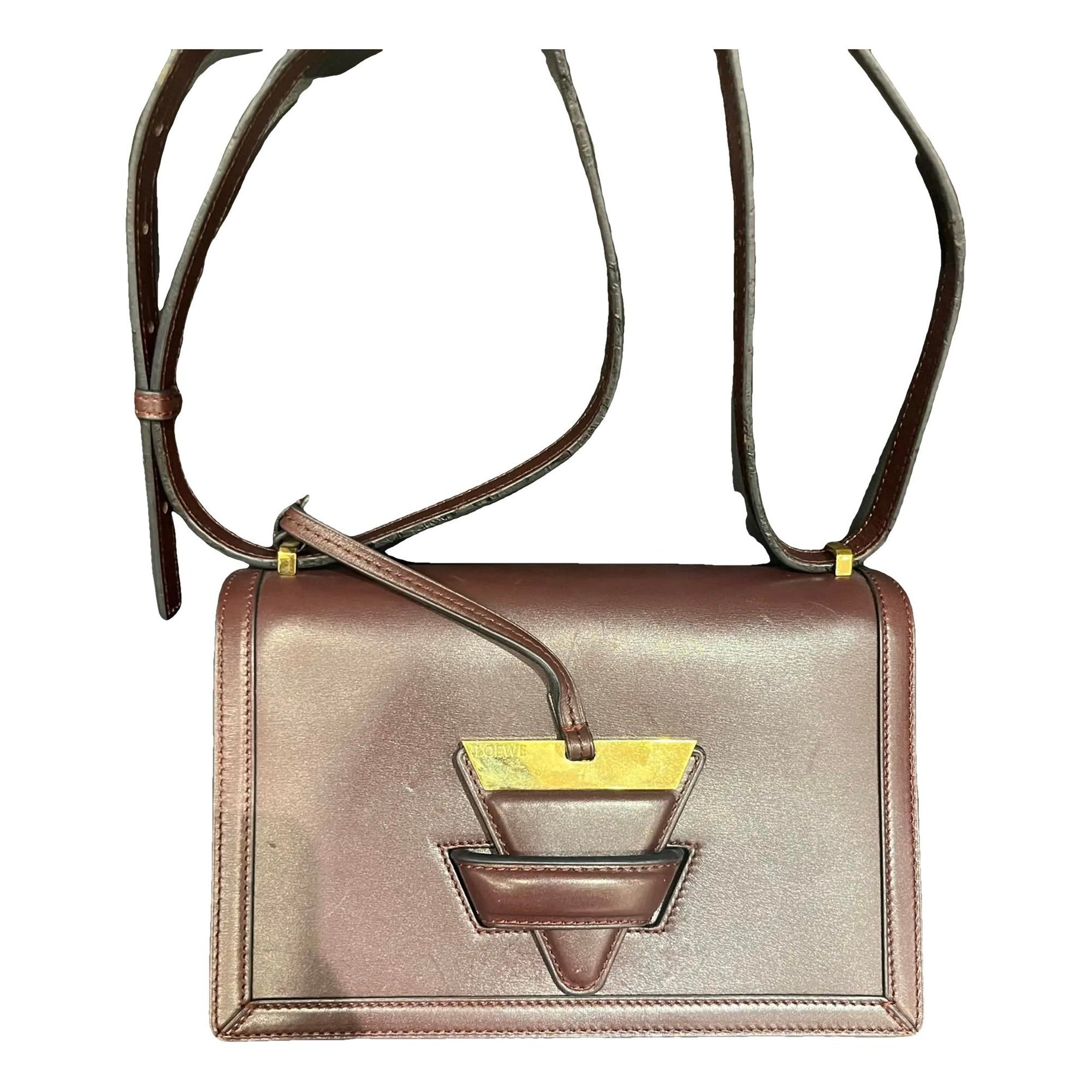 Barcelona leather handbag