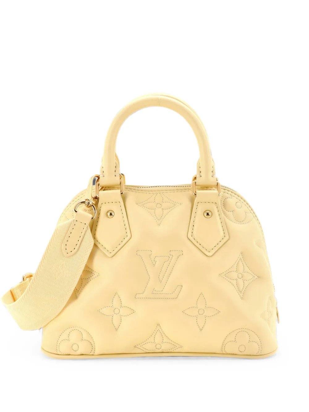 Louis Vuitton Alma Handbag Bubblegram Leather BB shoulder bag