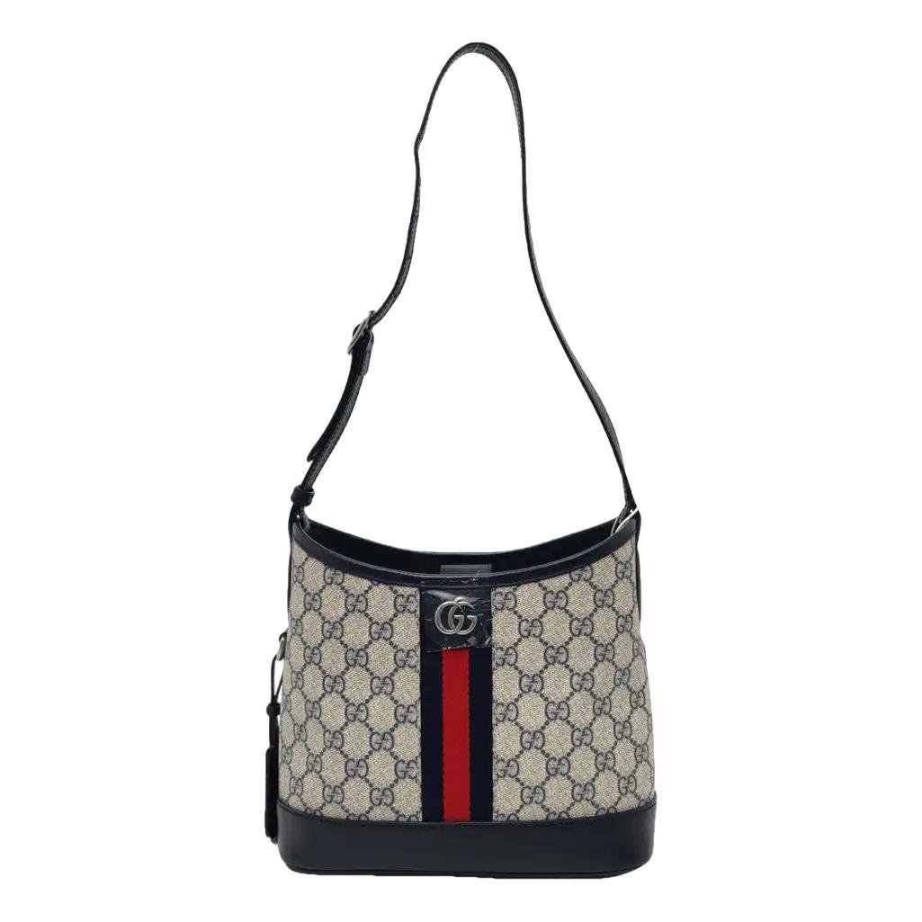Ophidia leather crossbody bag