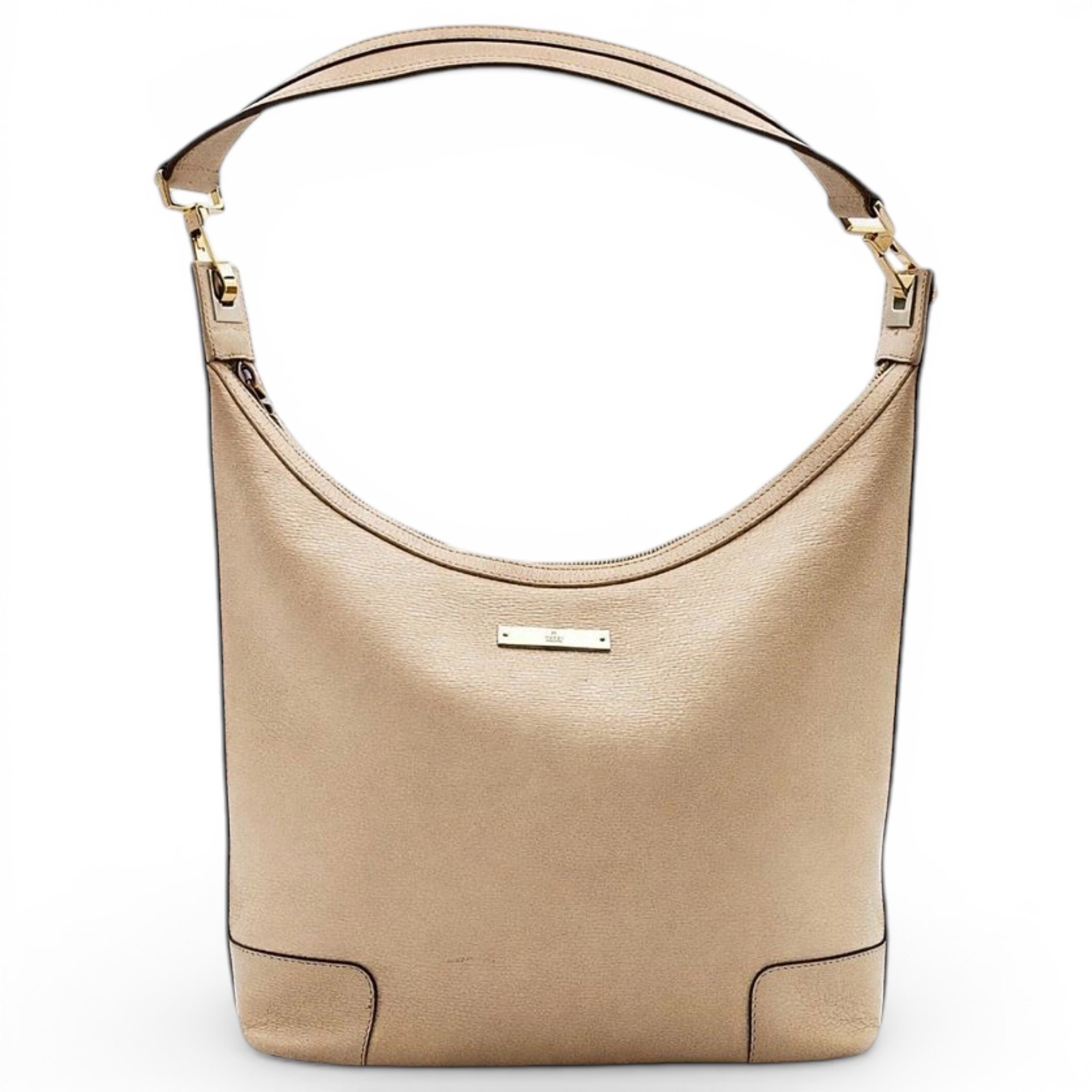 Hobo leather handbag
