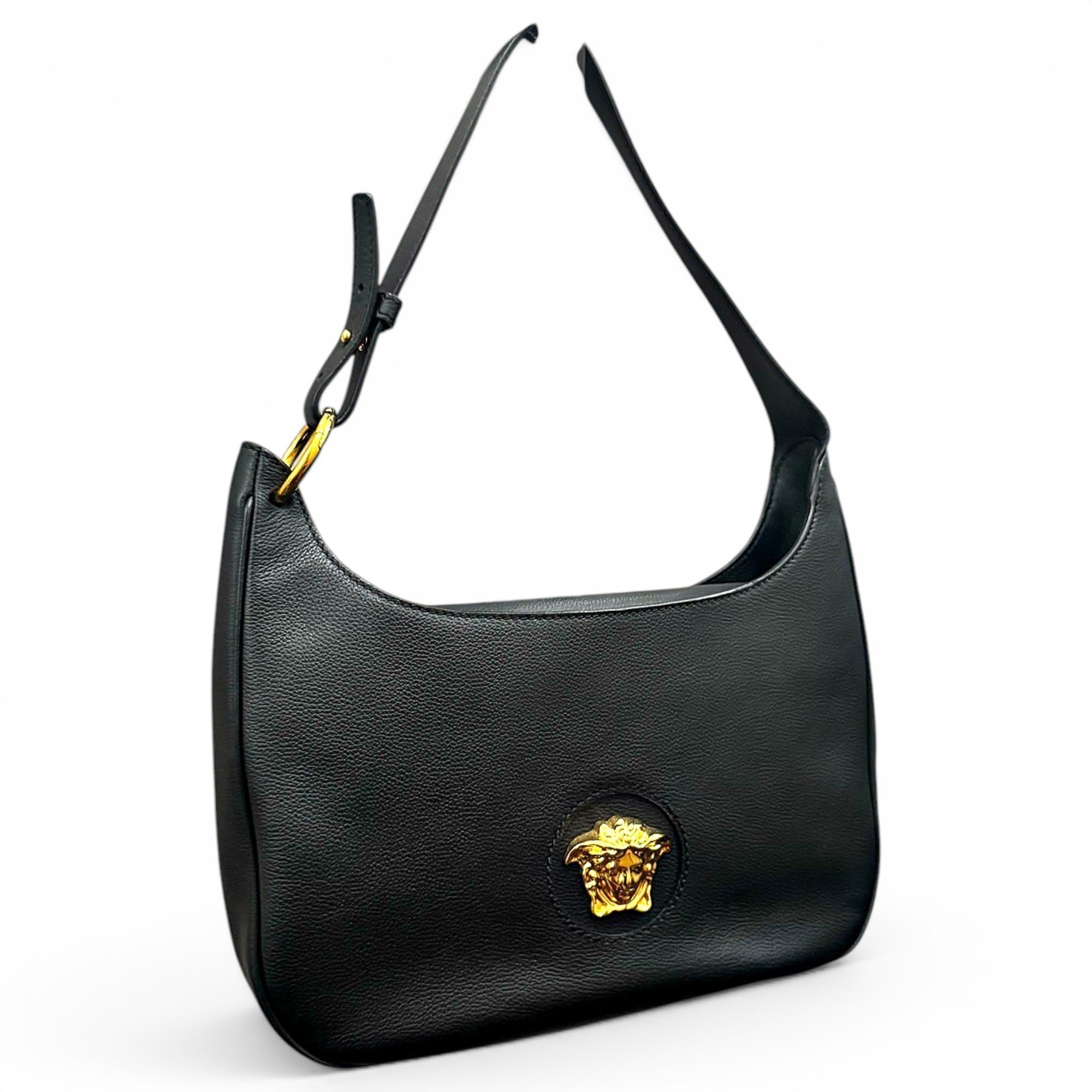 La Medusa leather handbag