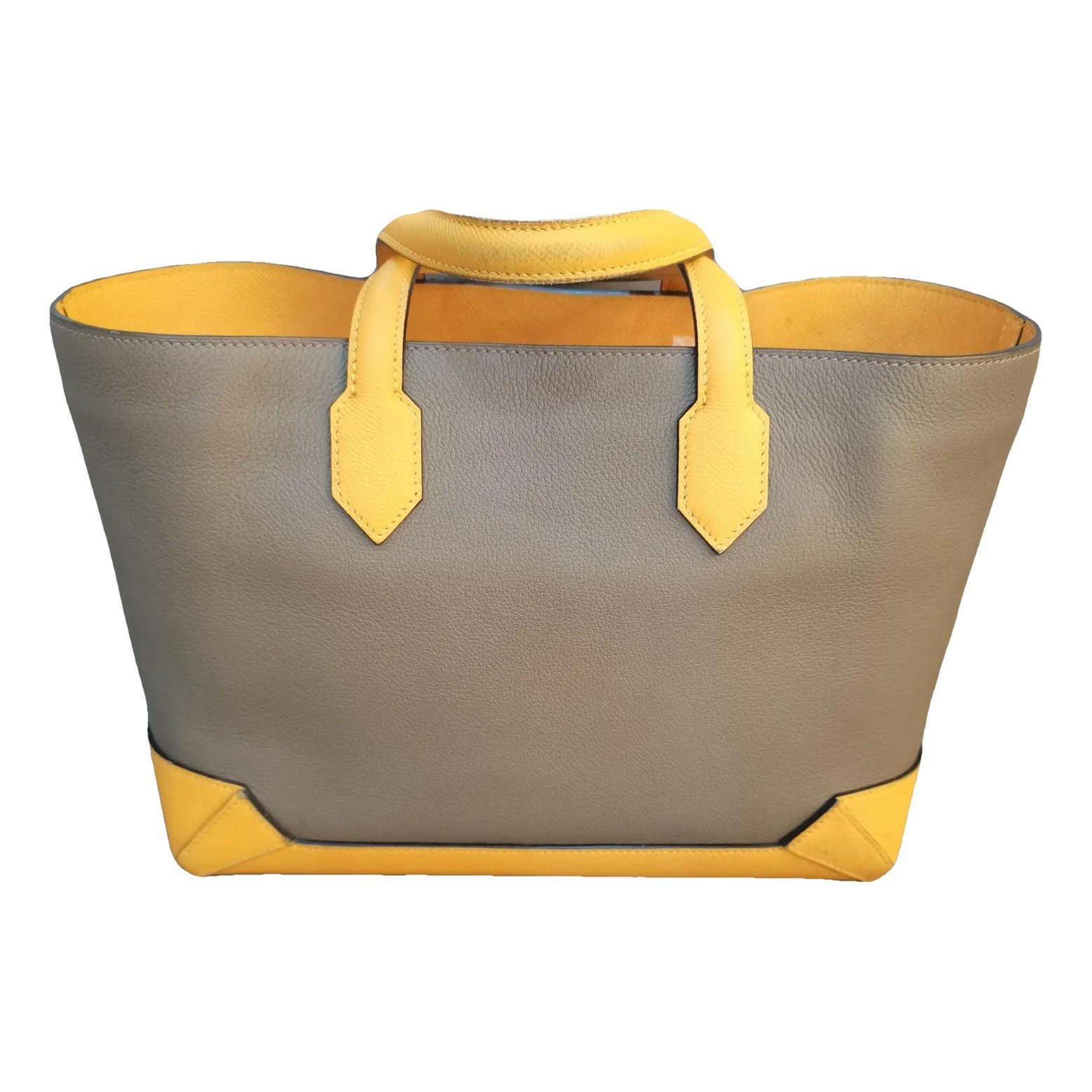 Maxibox cabas 36 leather handbag