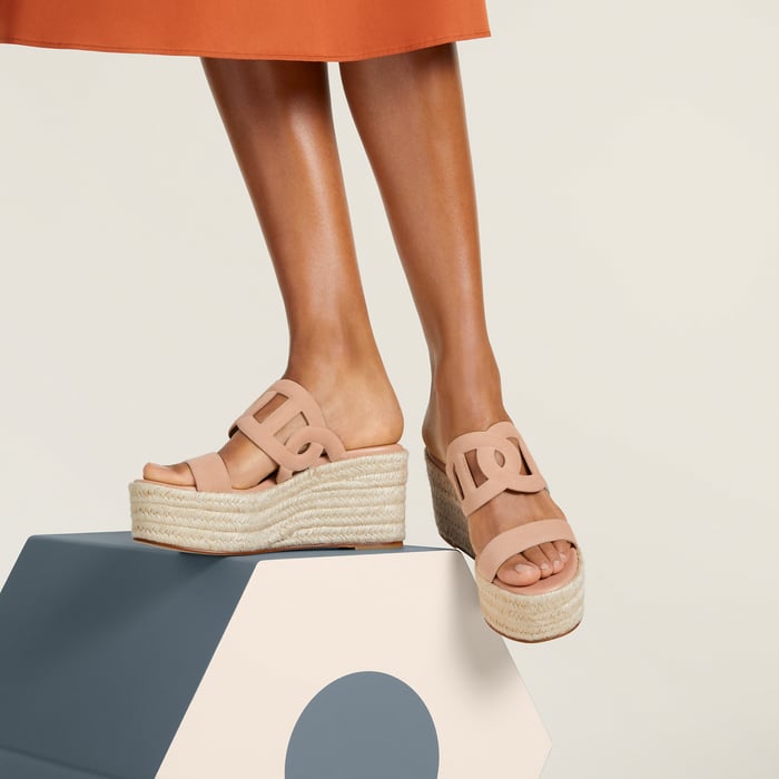 Beige Perlino Ithea 30 Espadrille