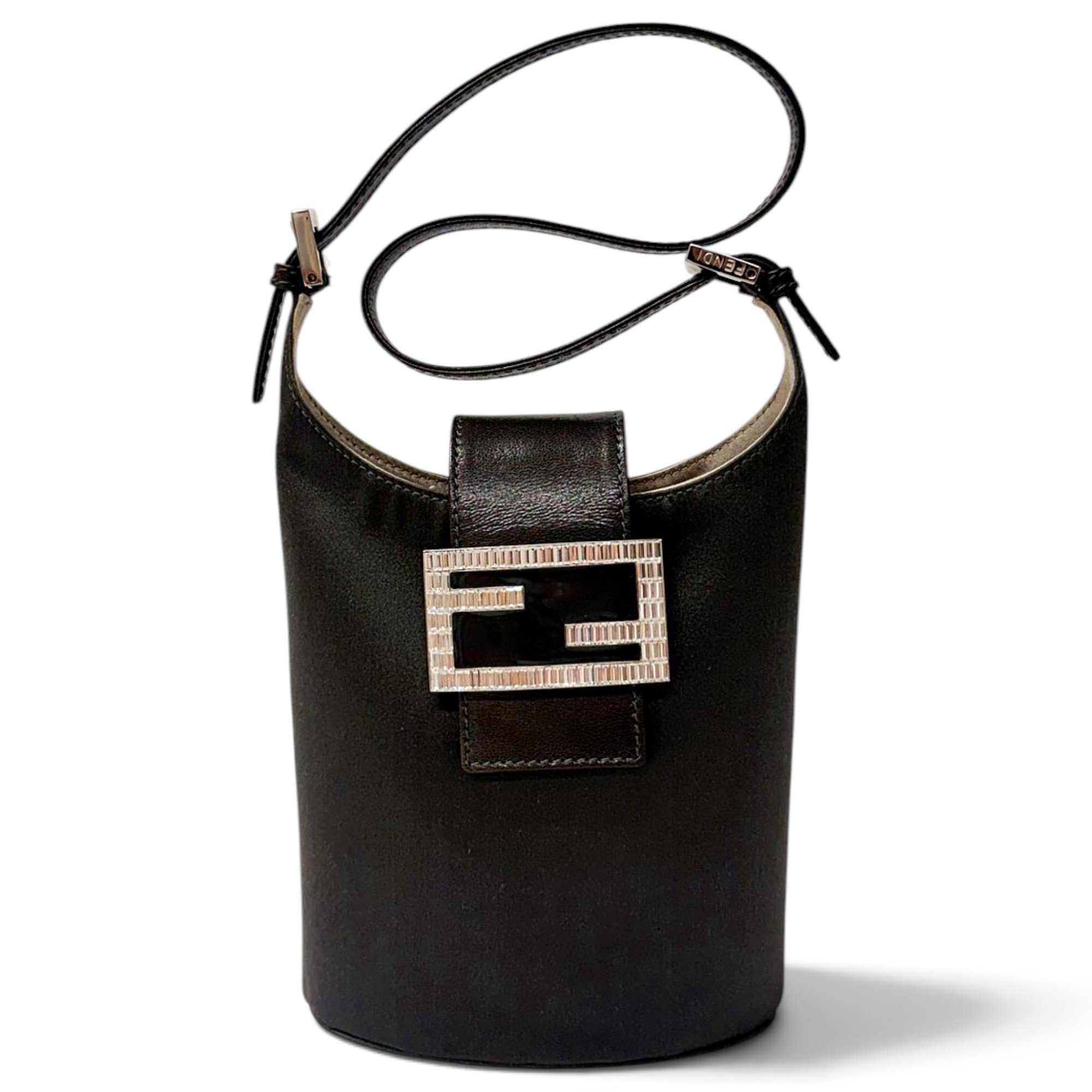 Fendi Baguette silk handbag