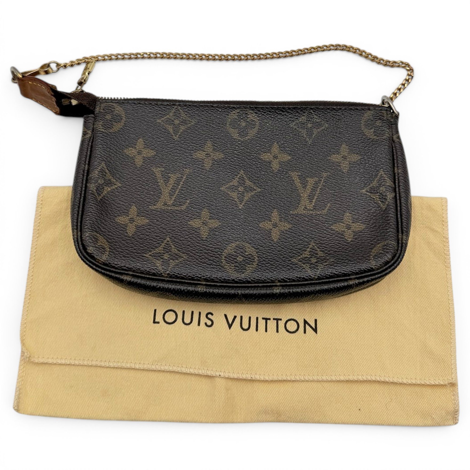 Pochette Accessoire leather bag