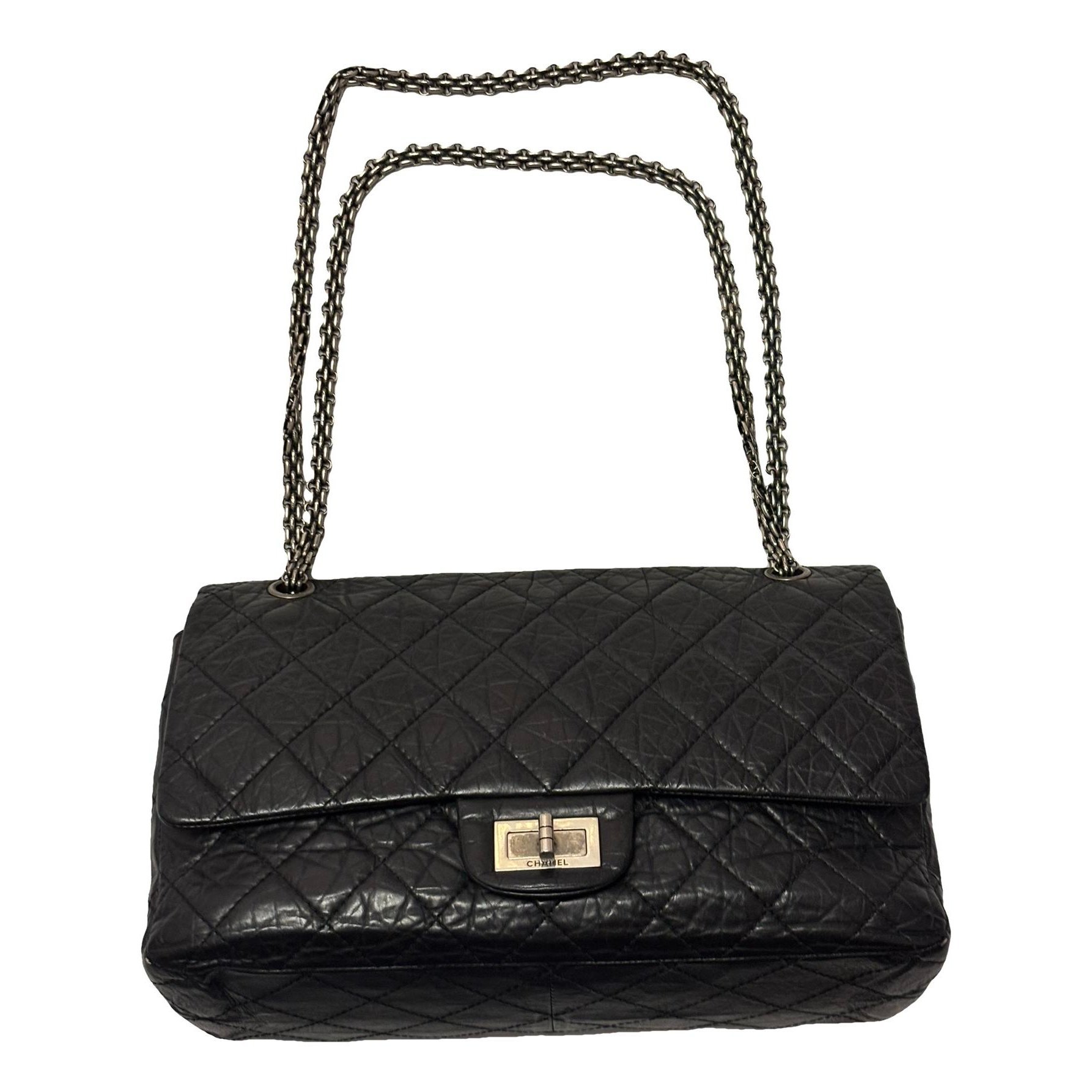 2.55 leather handbag