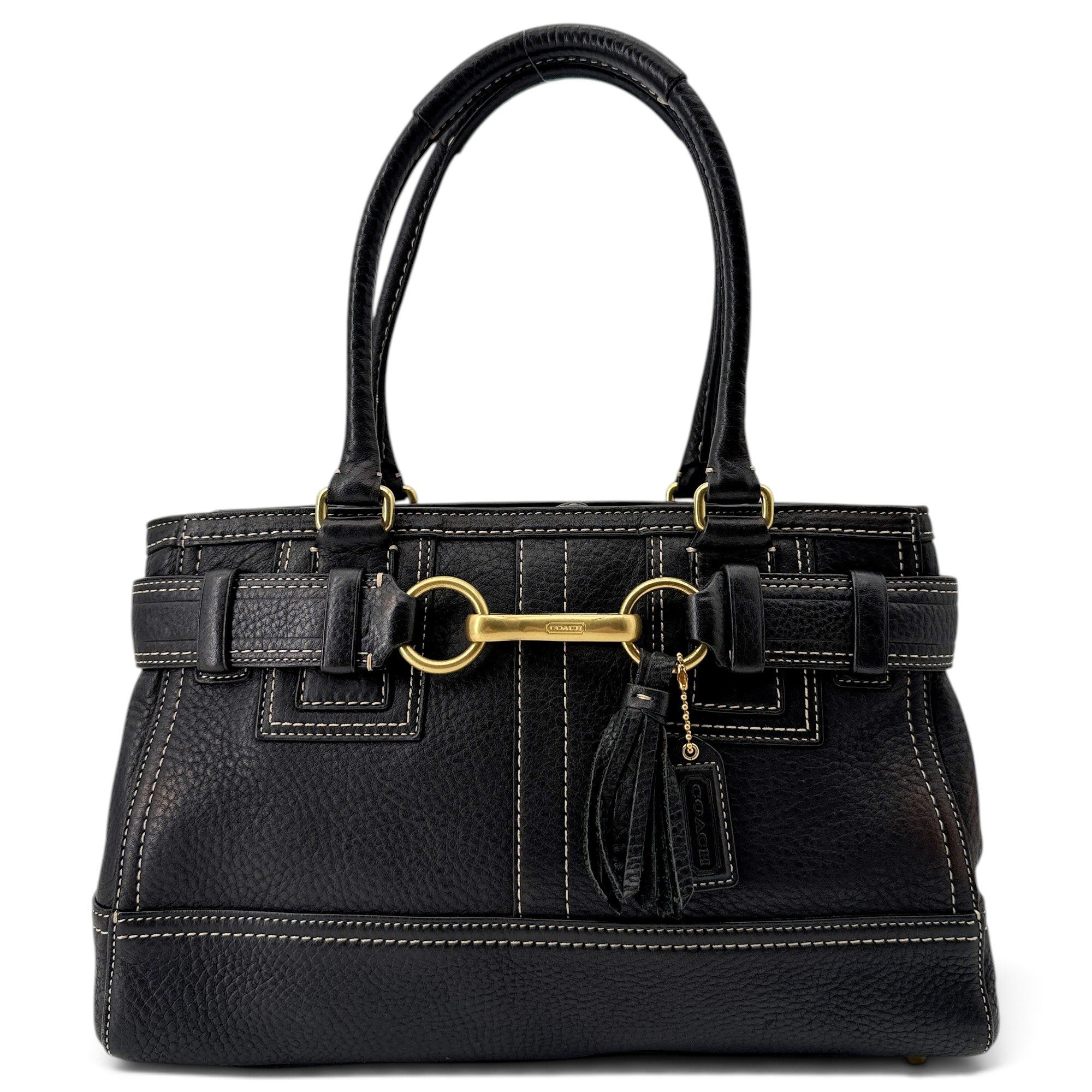 Hamilton Hobo leather handbag