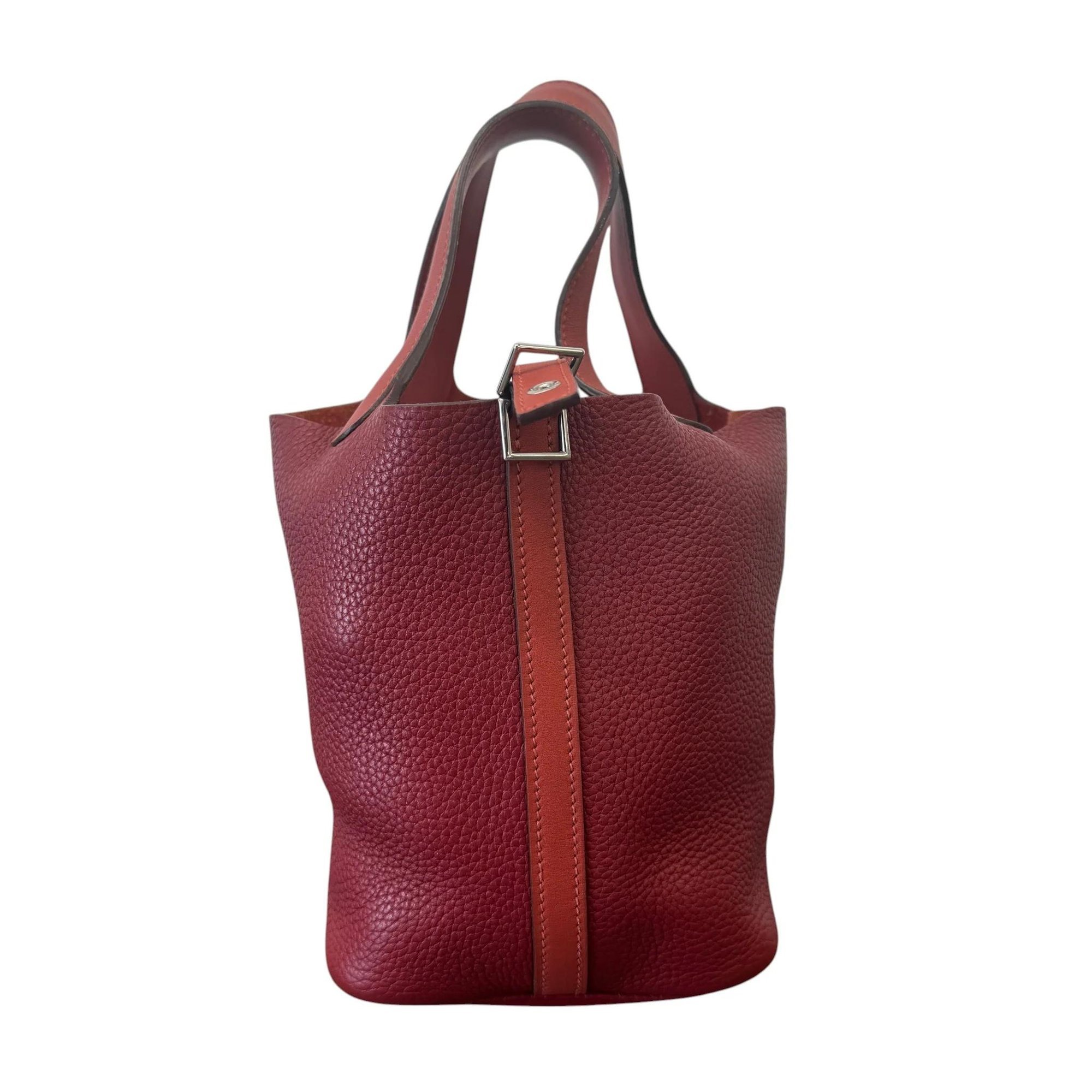 Leather handbag