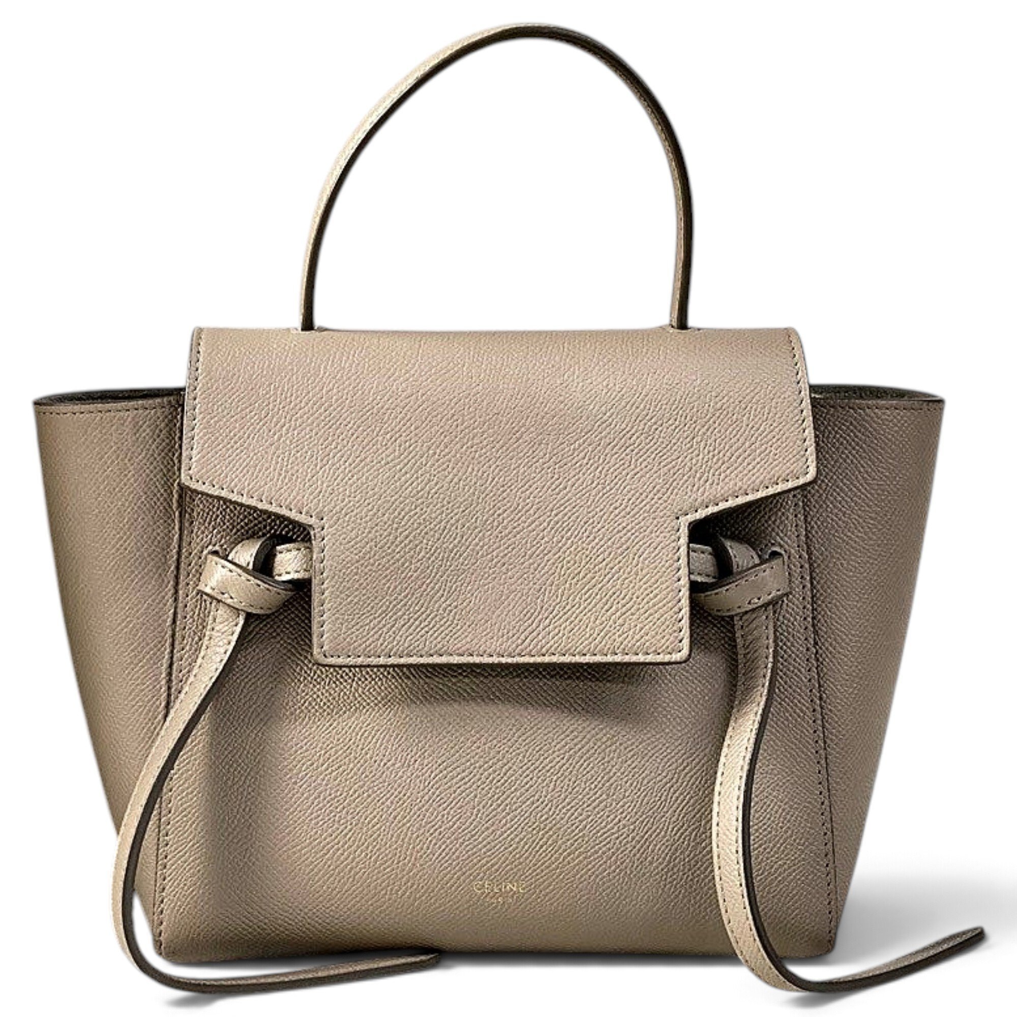 Celine Belt leather handbag