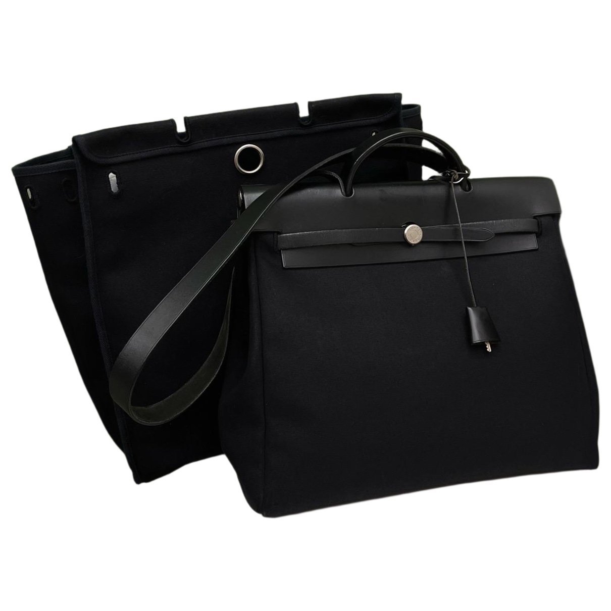 Hermes Herbag Handbag Black
