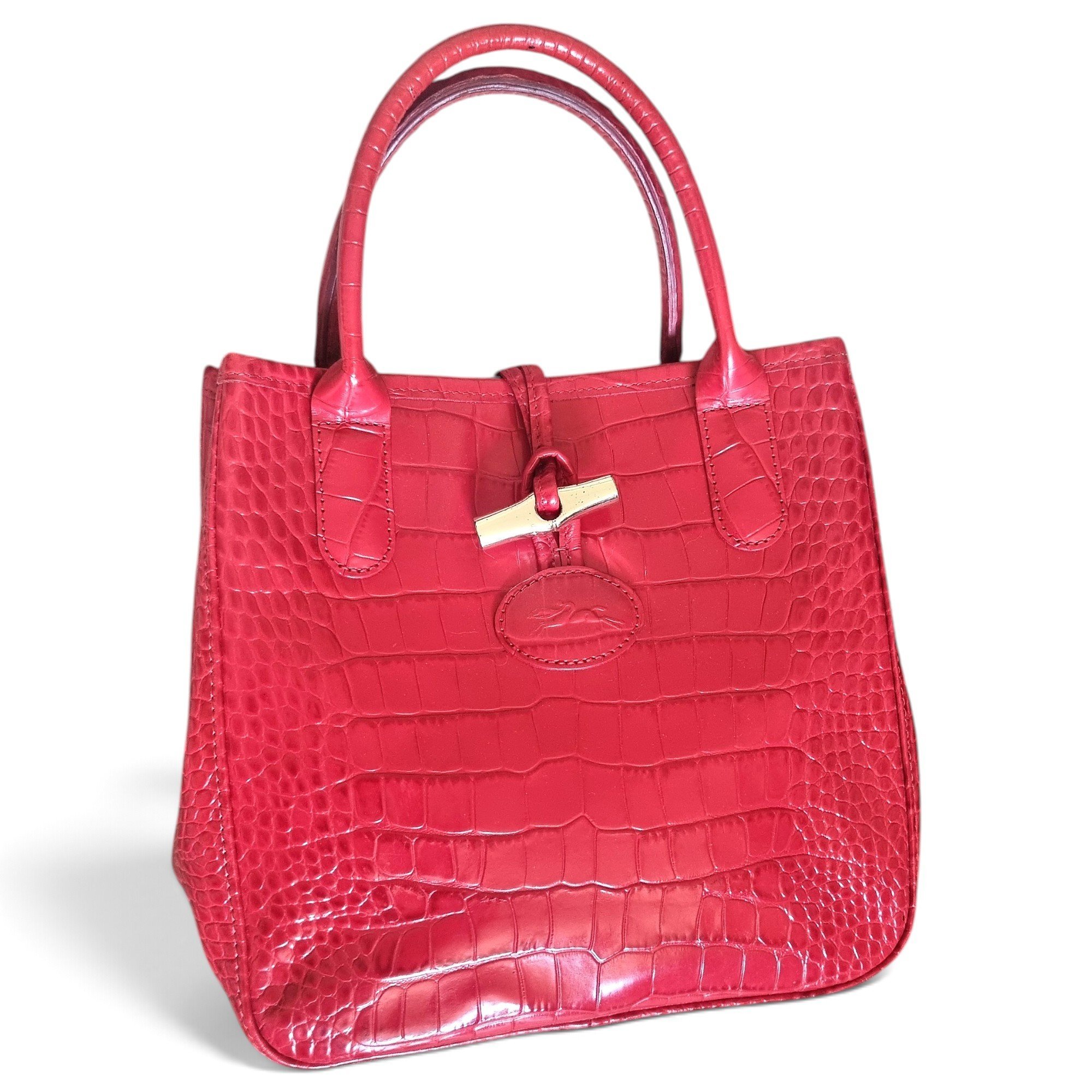 Longchamp Roseau leather handbag
