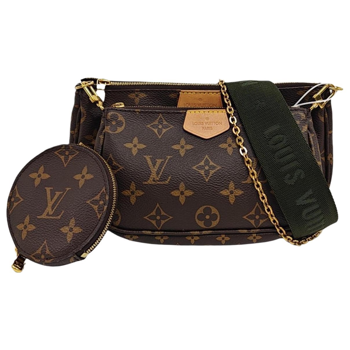 Maxi Multi Pochette Accessoires leather crossbody bag